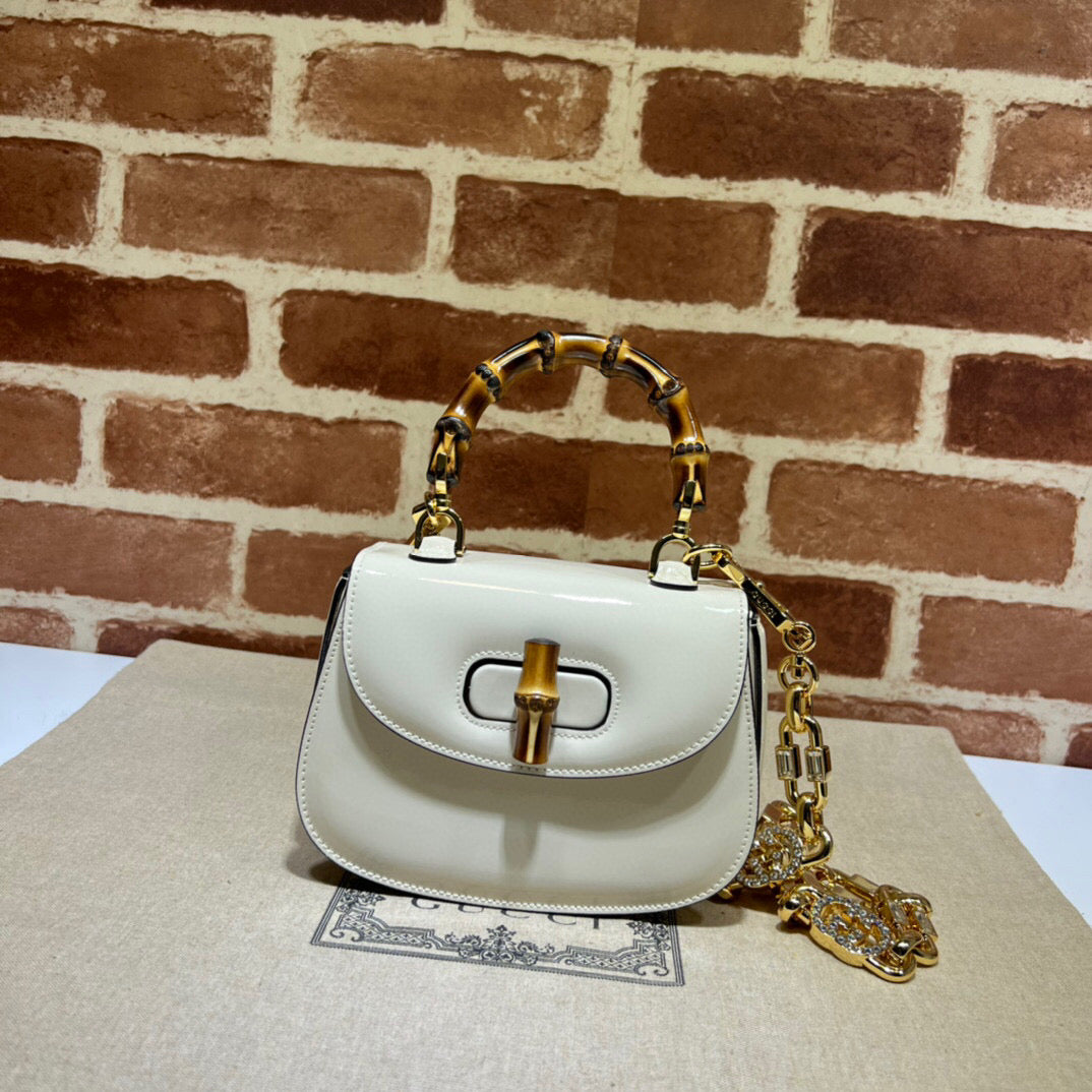 Gucci 1947 Bamboo Mini Top handle bag