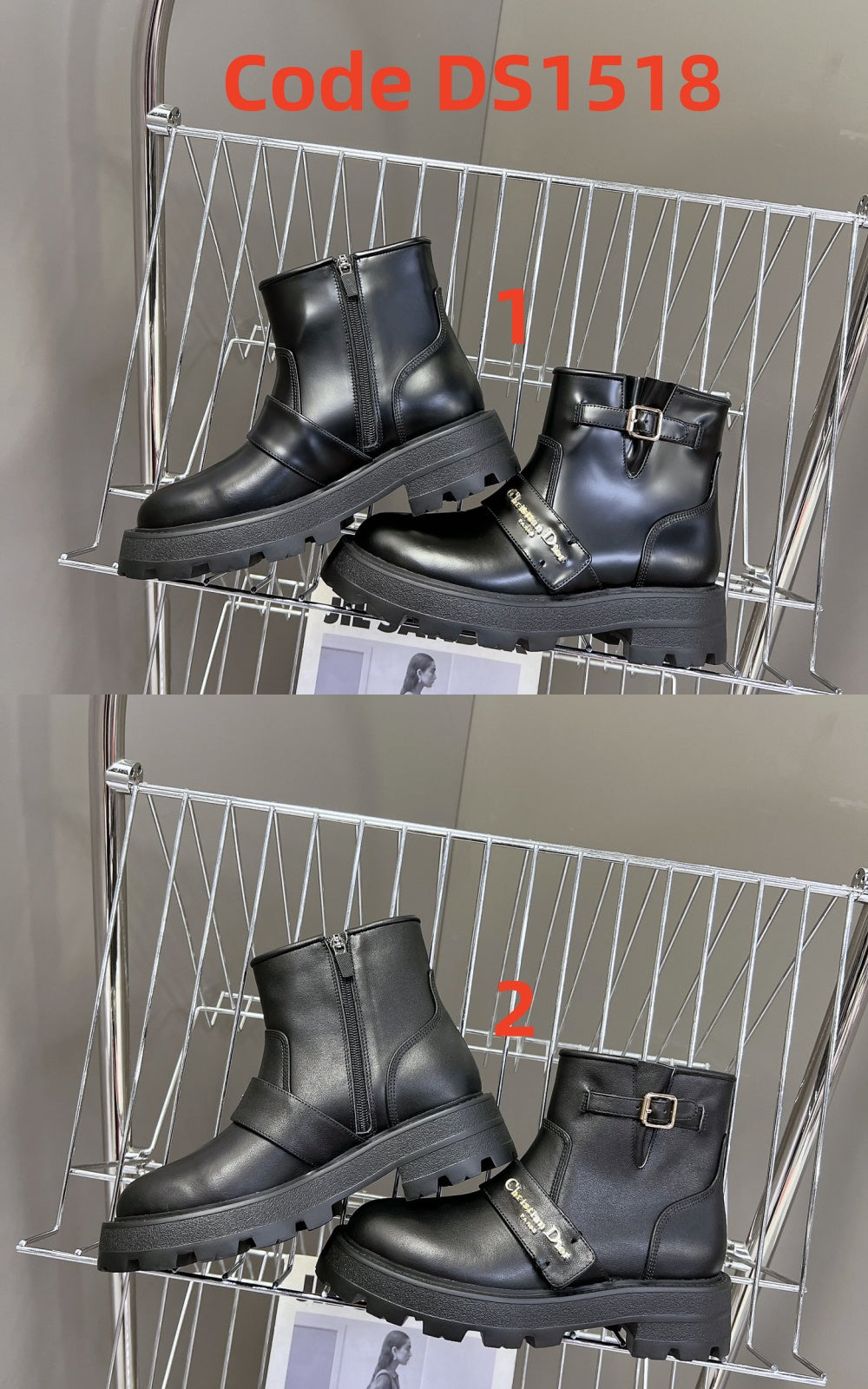 Christan Dior Ankle Boots