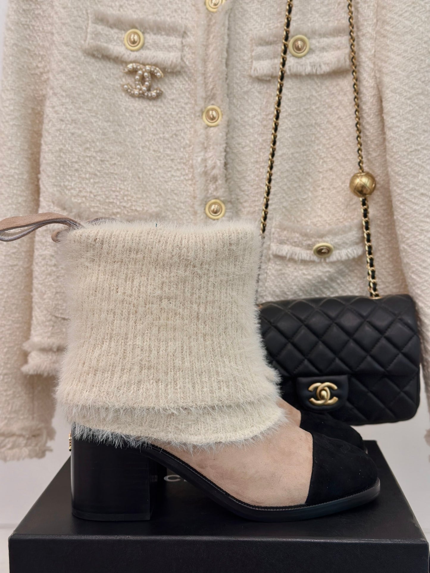 Chanel Heel Boots