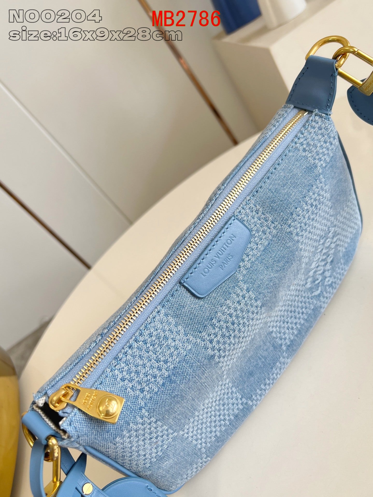 Louis Vuitton Pochette Accessories XL denim