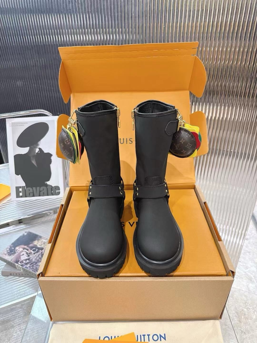Louis Vuitton x Timberland Boots