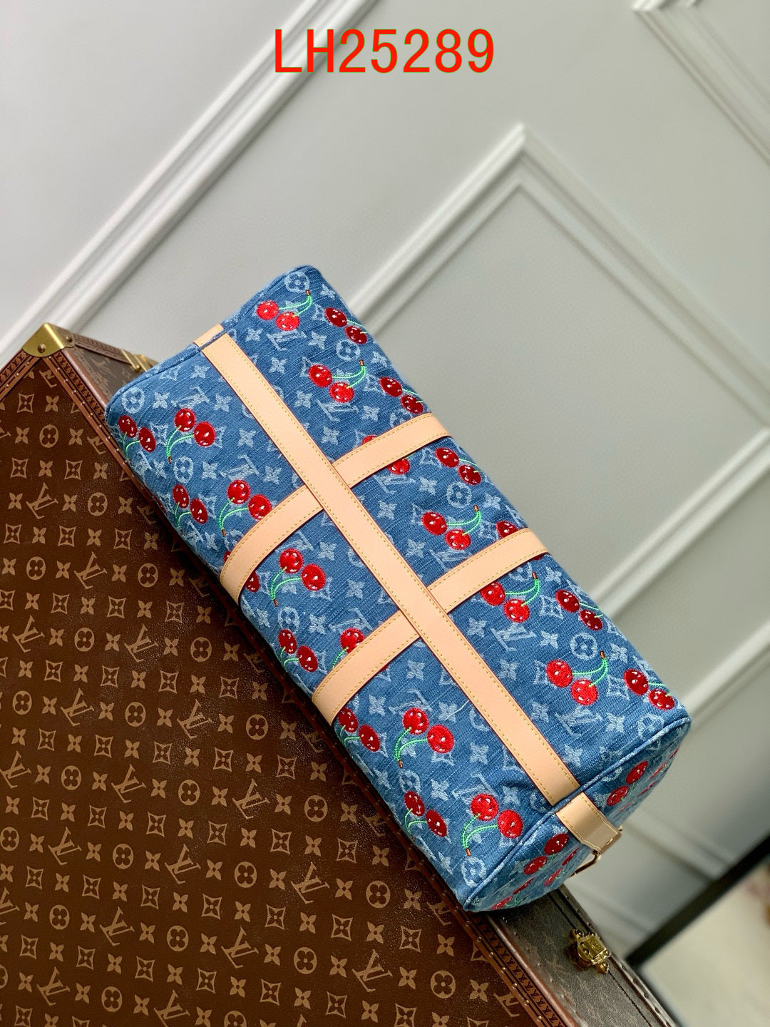 Louis Vuitton denim LV x TM Keepall Bandoulière 45