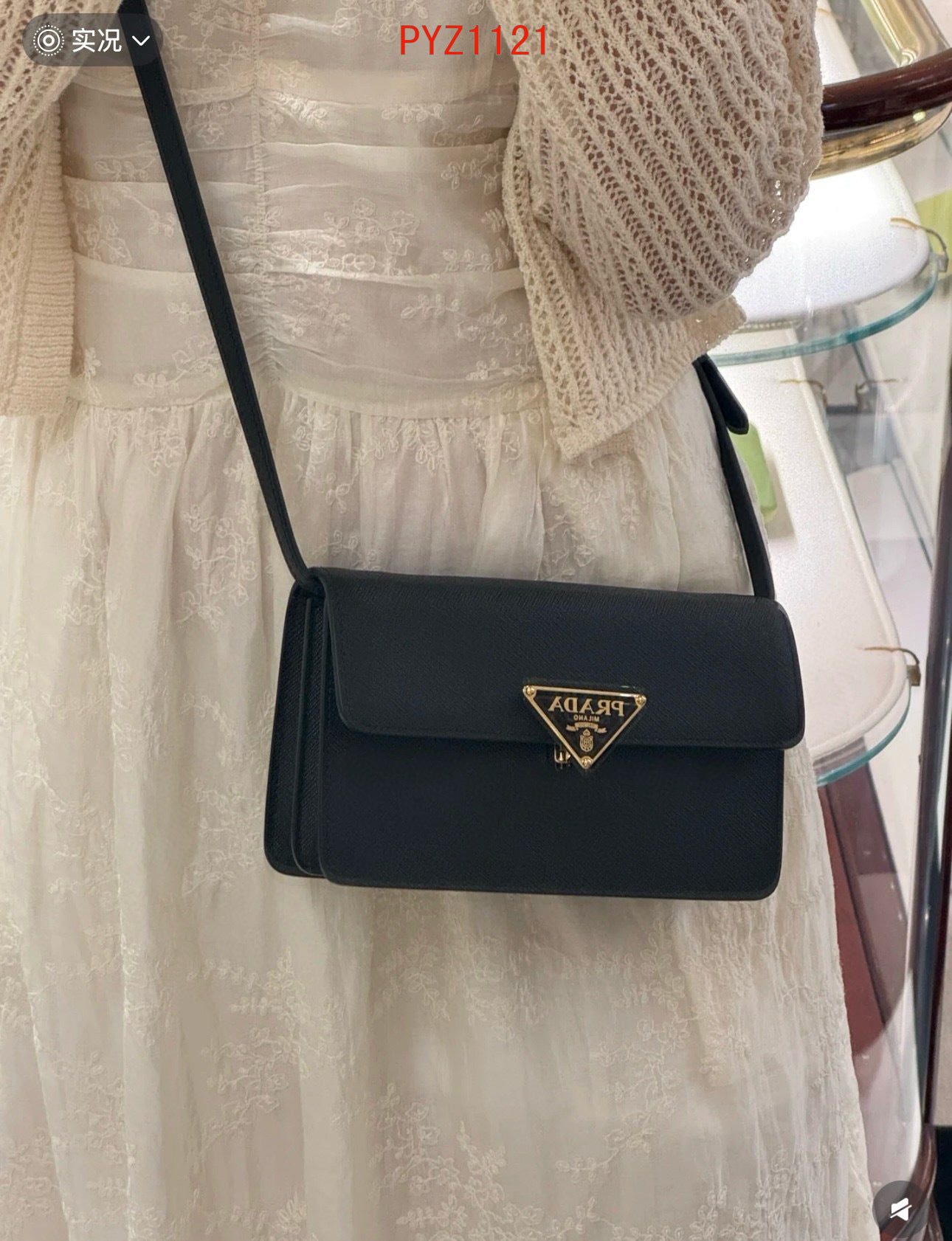 Prada Saffiano leather mini-bag