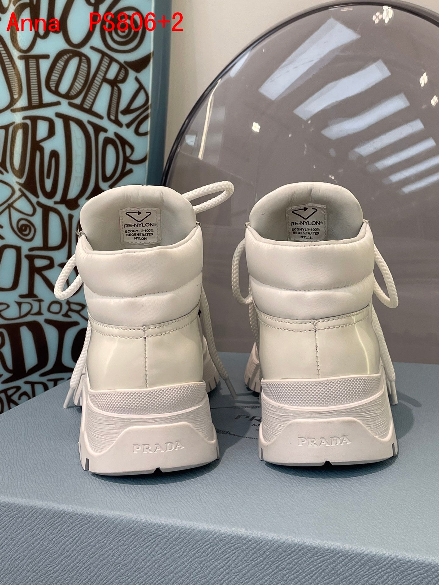 Prada Combat Shoes