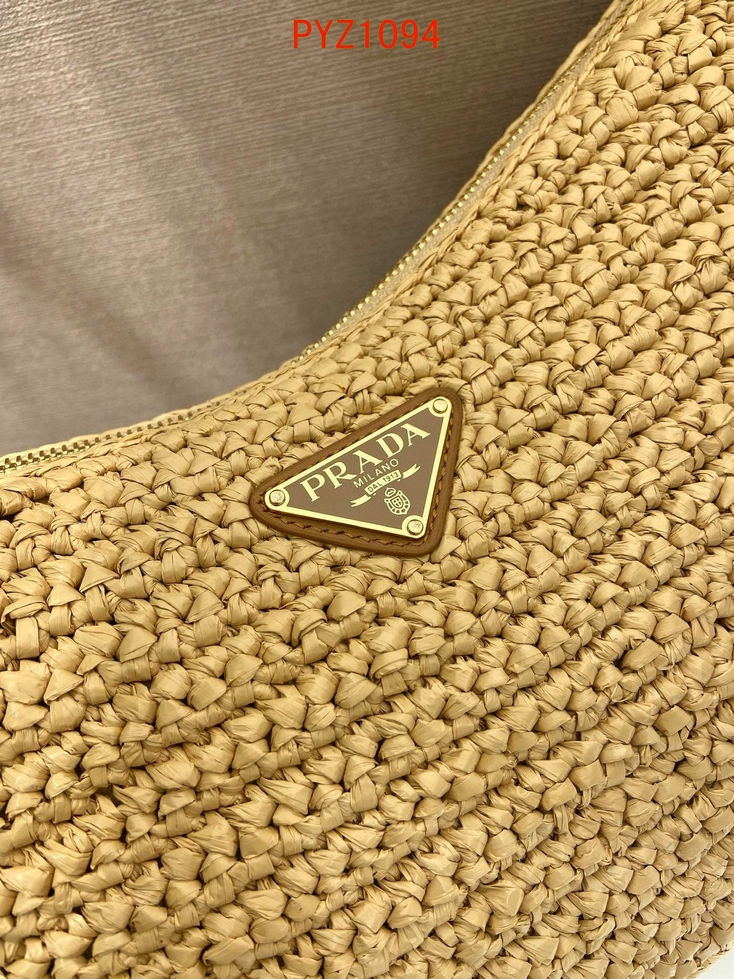 Prada Prada Aimée Medium crochet and leather bag