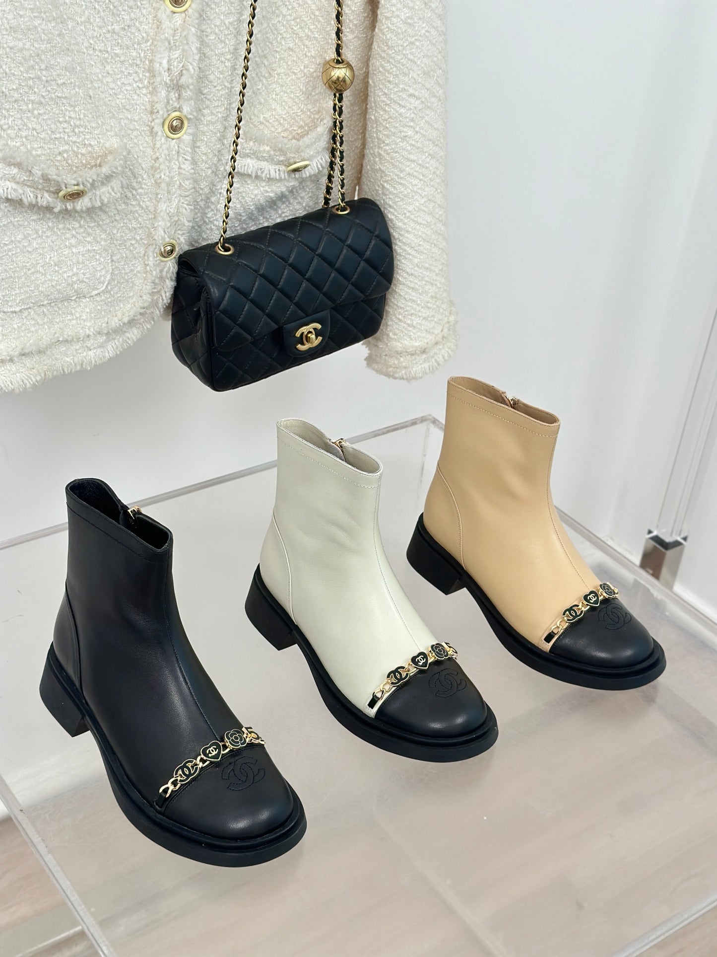 Chanel Ankle Boots