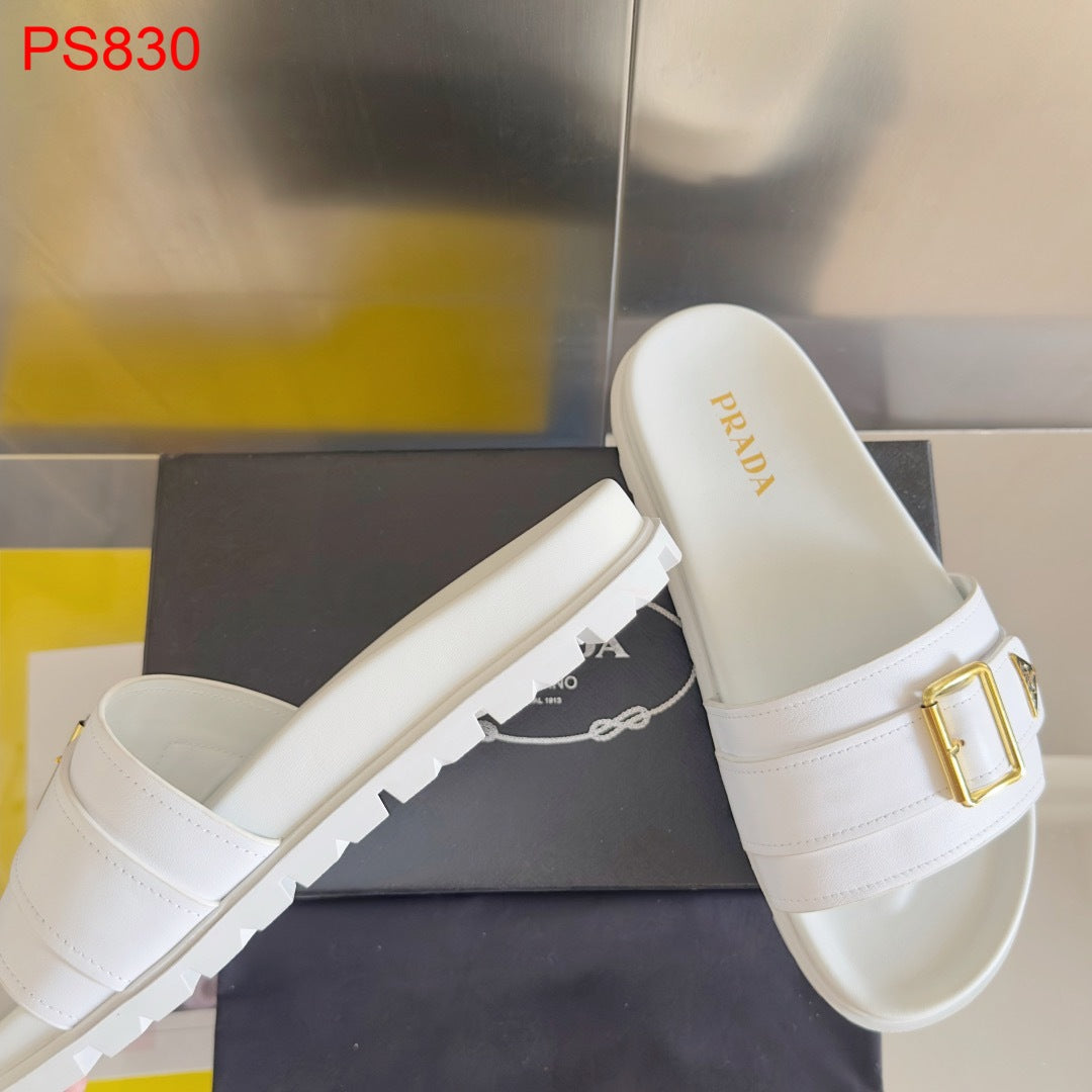 Prada Men leather Slides