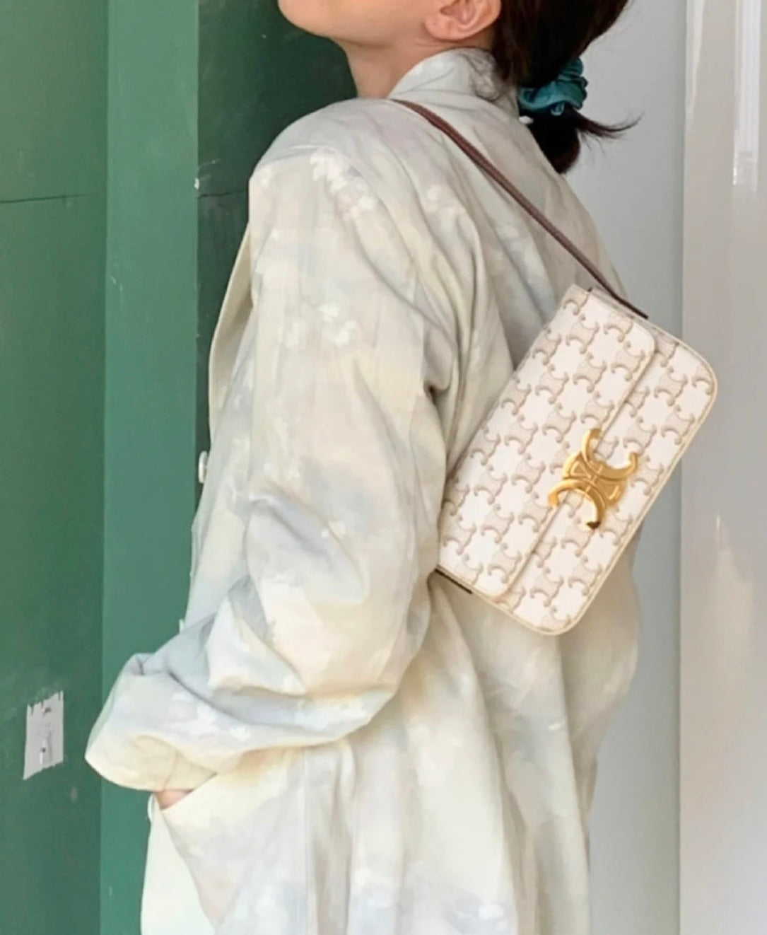 Celine Triomphe Shoulder Bag