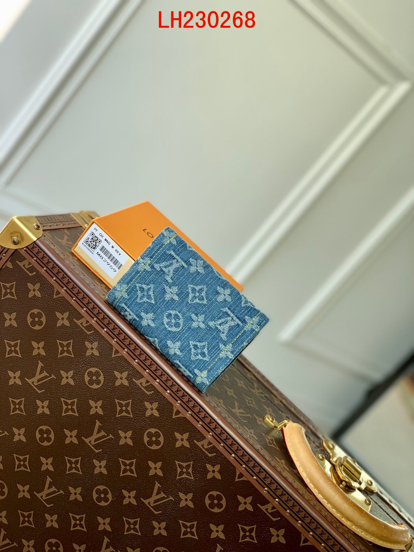 Louis Vuitton Victorine Monogram Denim