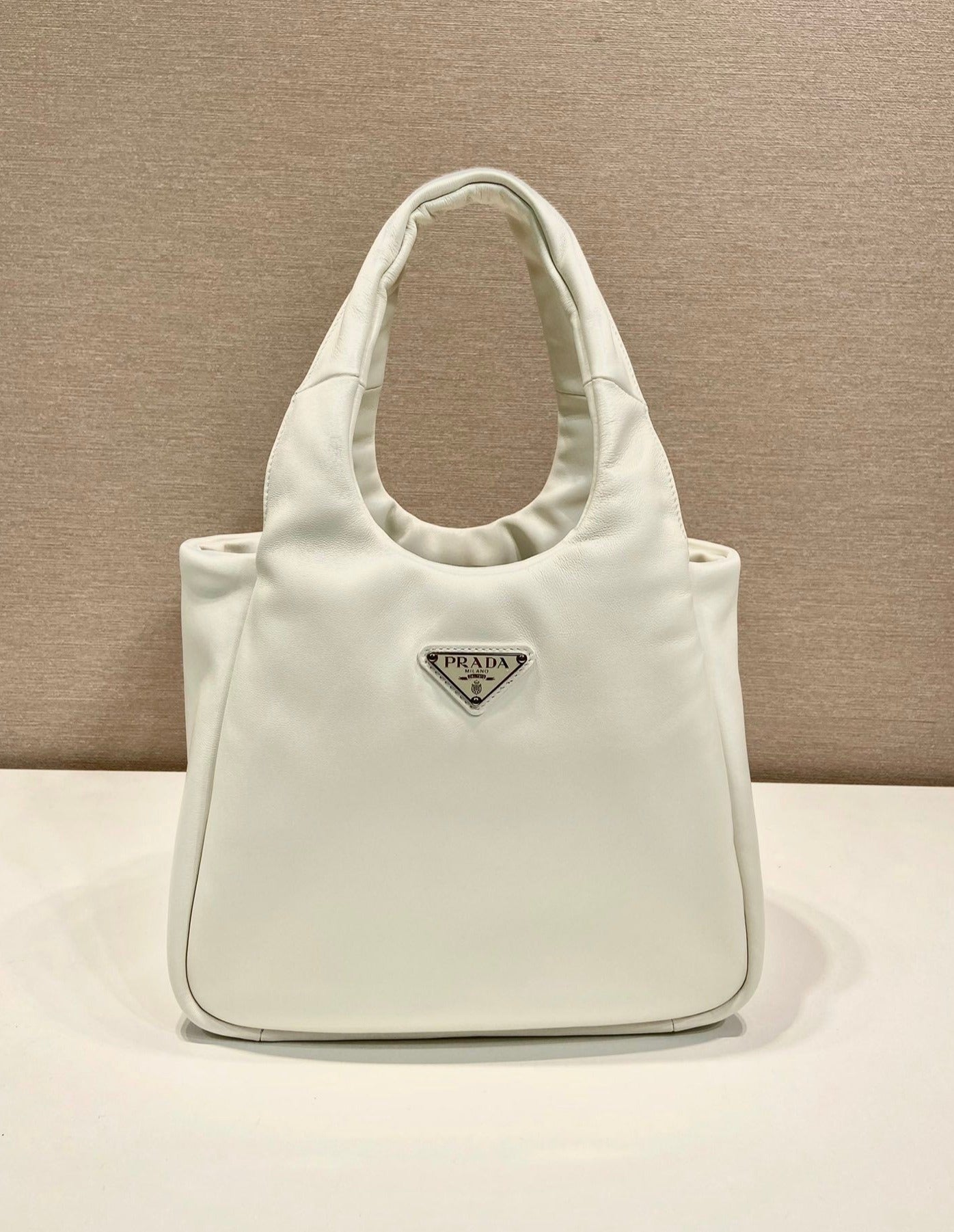 Prada Medium padded Soft nappa leather bag