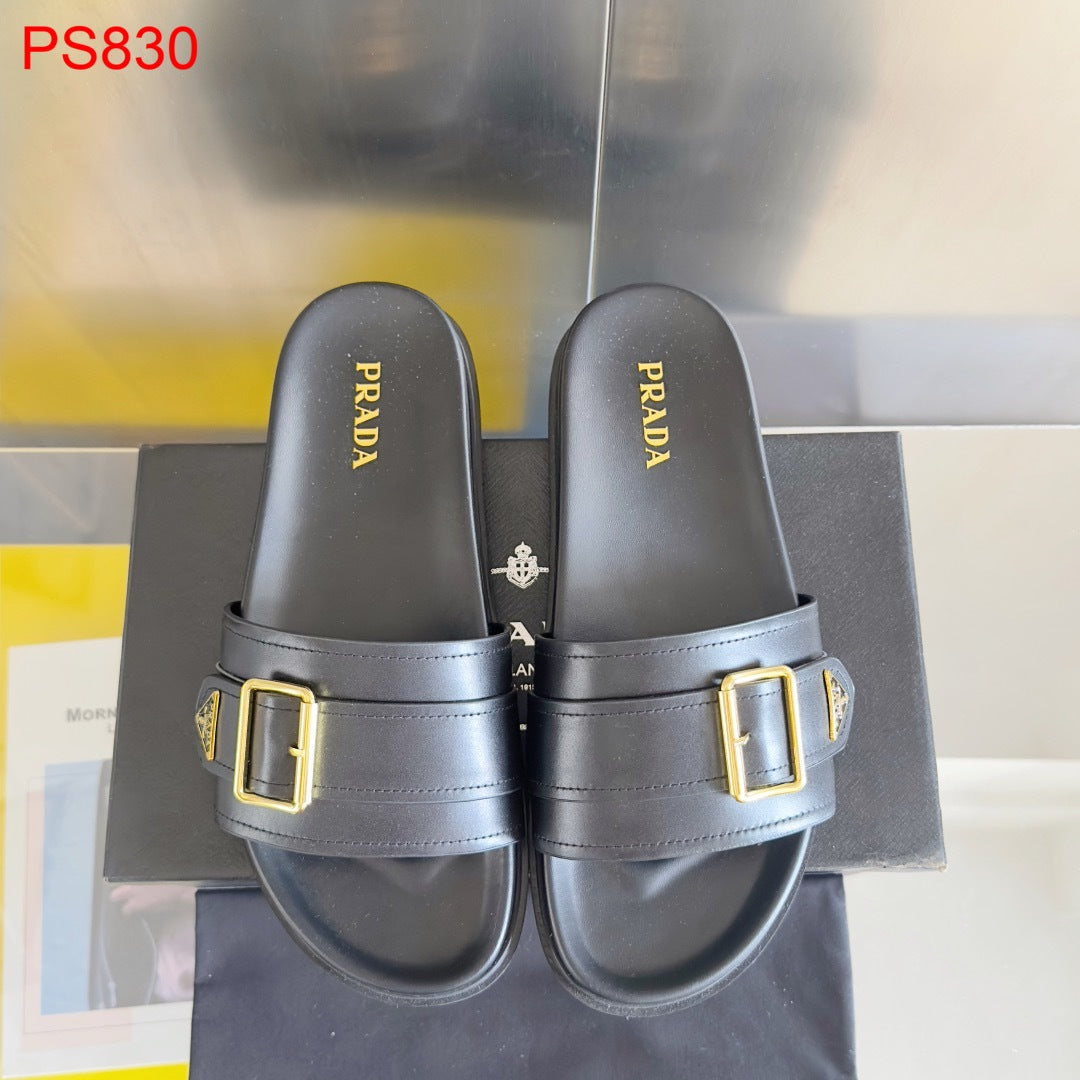 Prada Men leather Slides