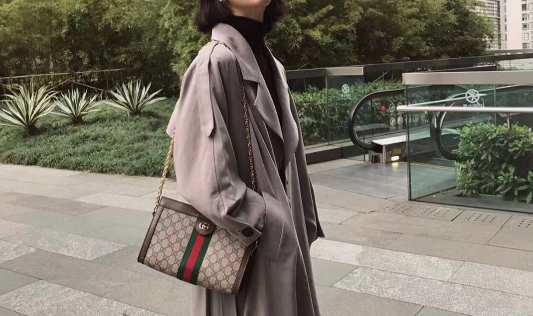 Gucci OPHIDIA GG SMALL SHOULDER BAG