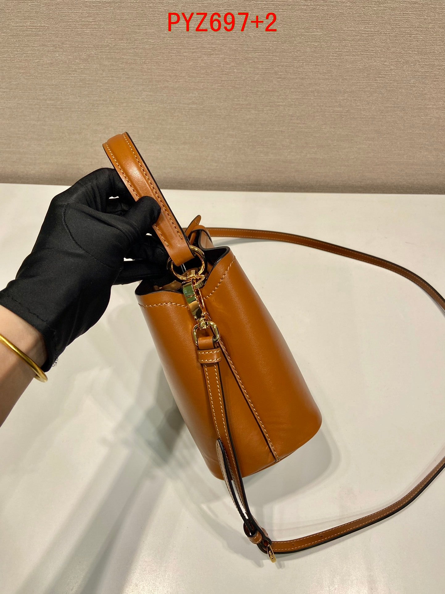Prada Panier Saffiano leather mini-bag