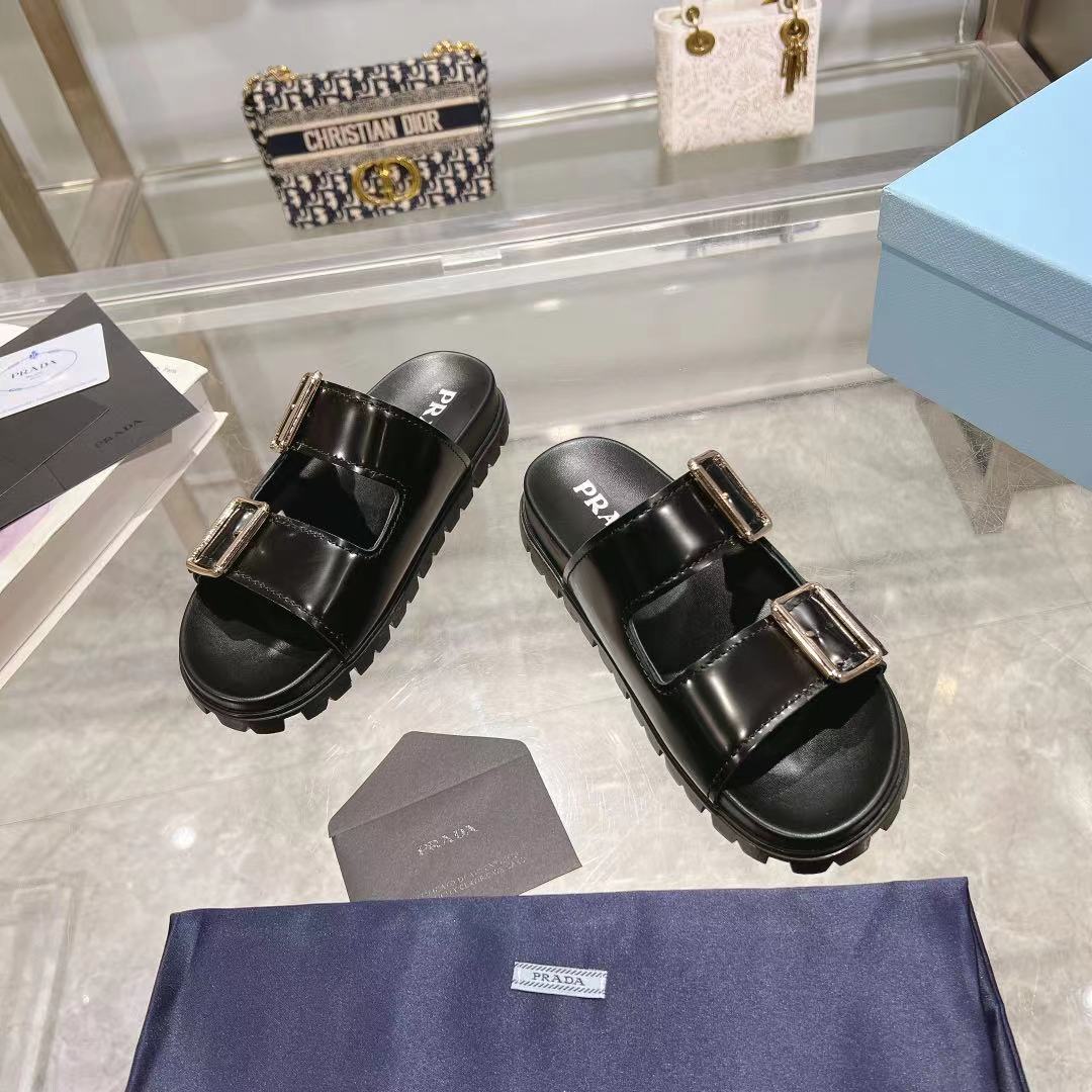 Prada Leather Sandals