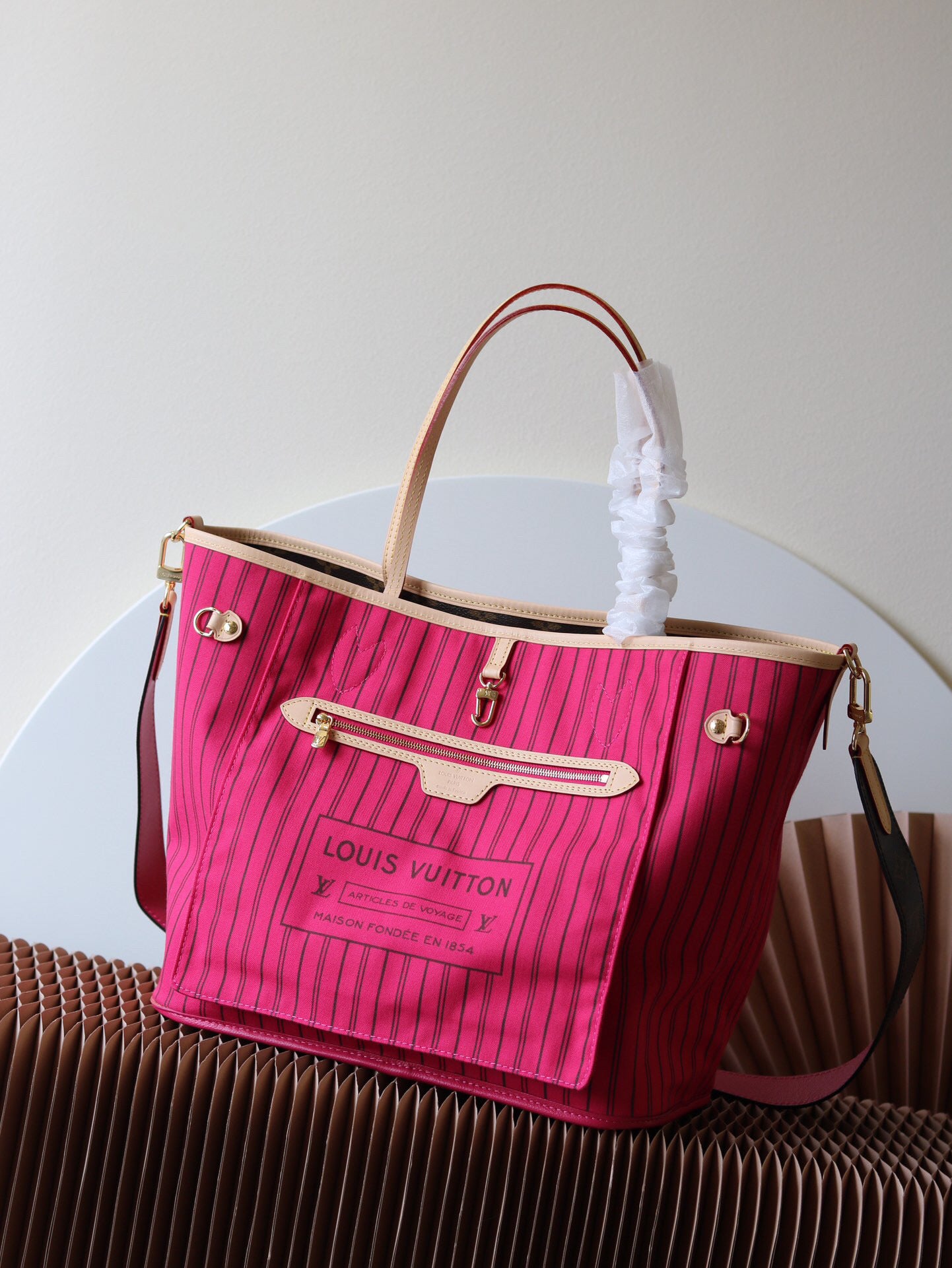 Louis Vuitton Neverfull Bandoulière Inside Out MM