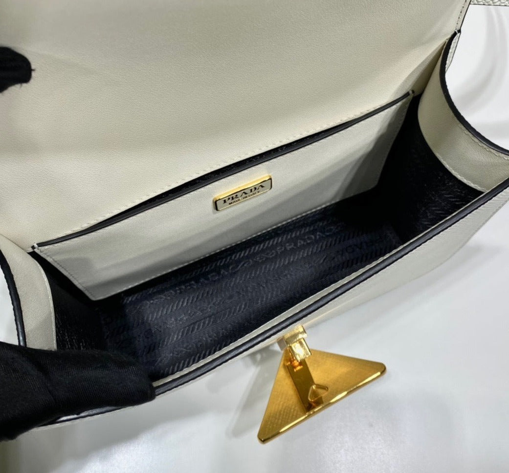 Prada Emblème Saffiano shoulder bag