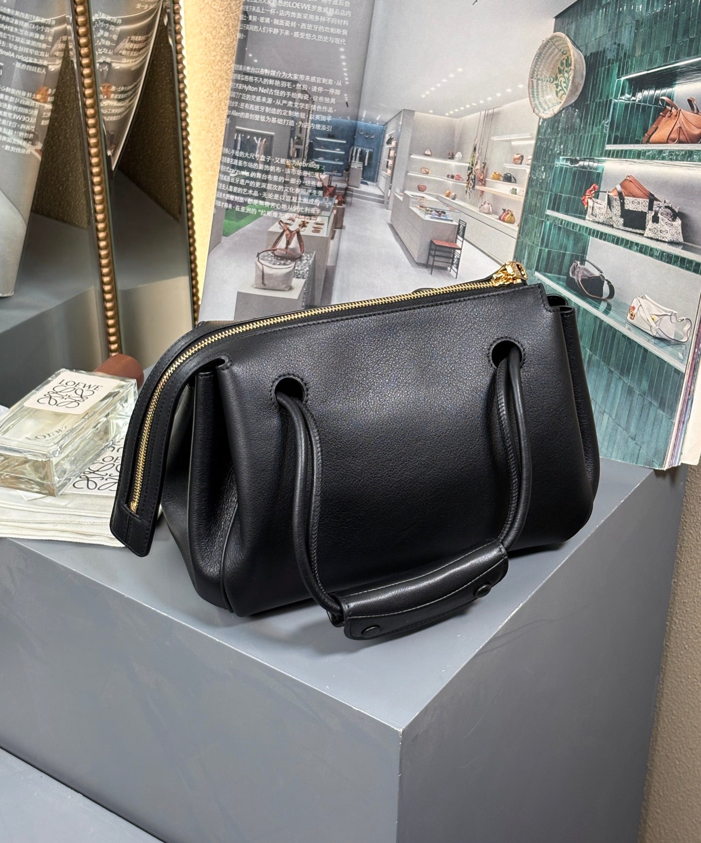 Loewe Small Madrid bag in supple calfskin