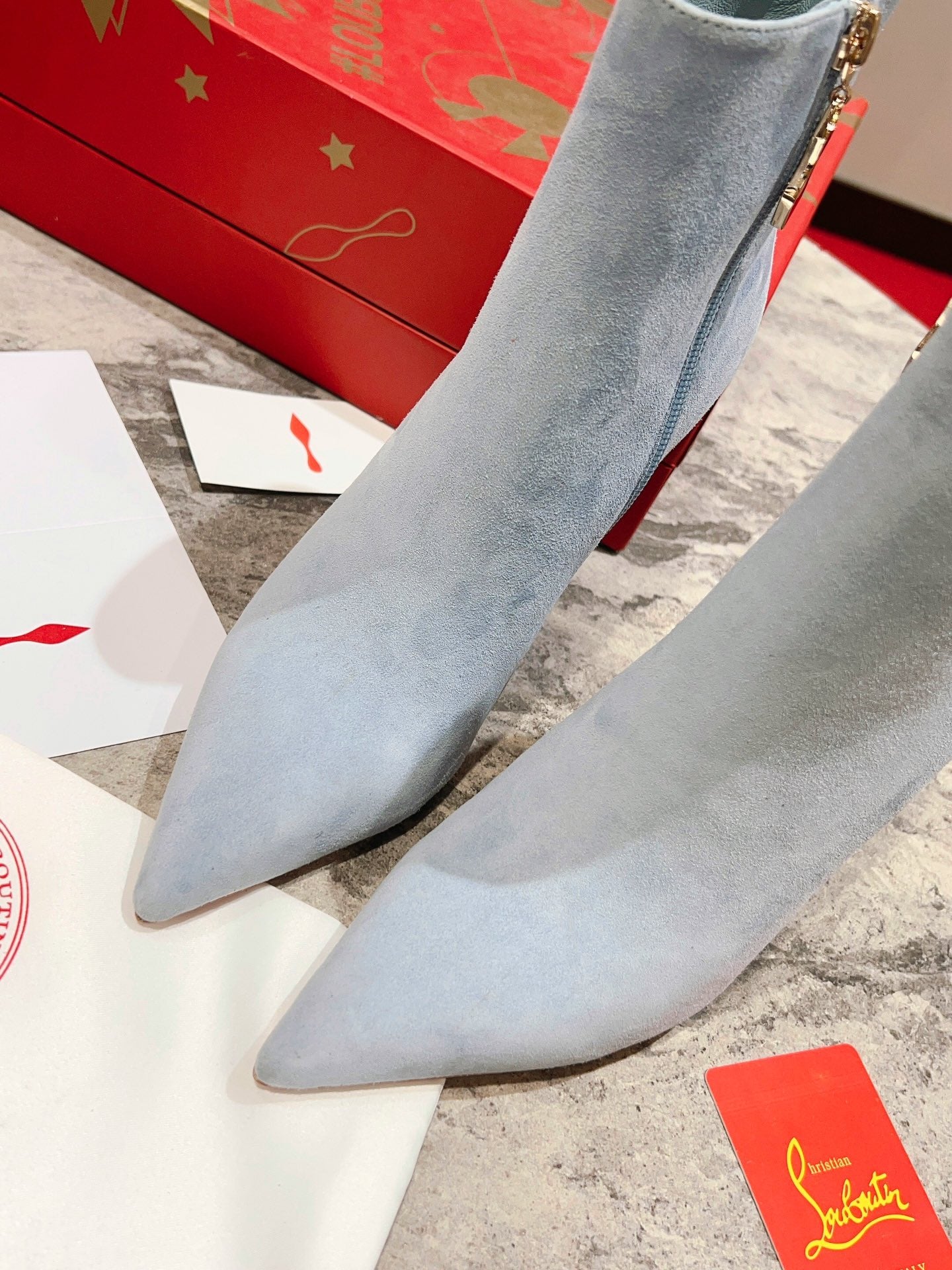 Christian Louboutin Heels Boots Suede