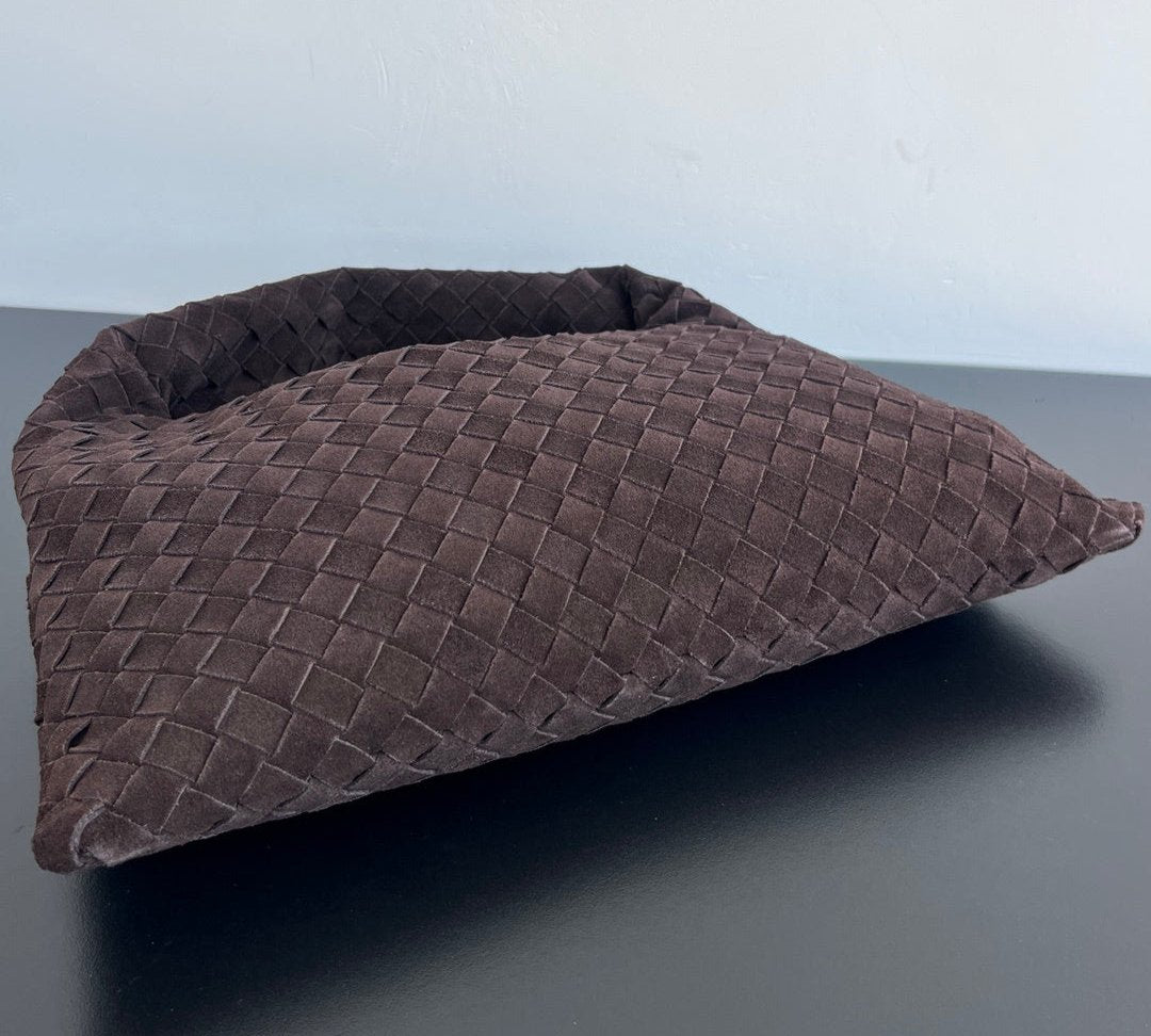 Bottega Veneta Large Hop Intrecciato Suede Hobo bag