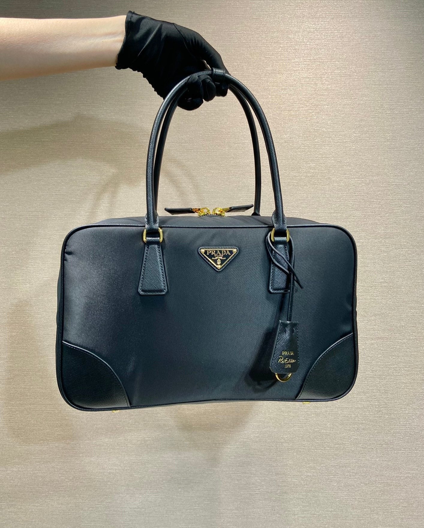 Prada Saffiano Keepall bag