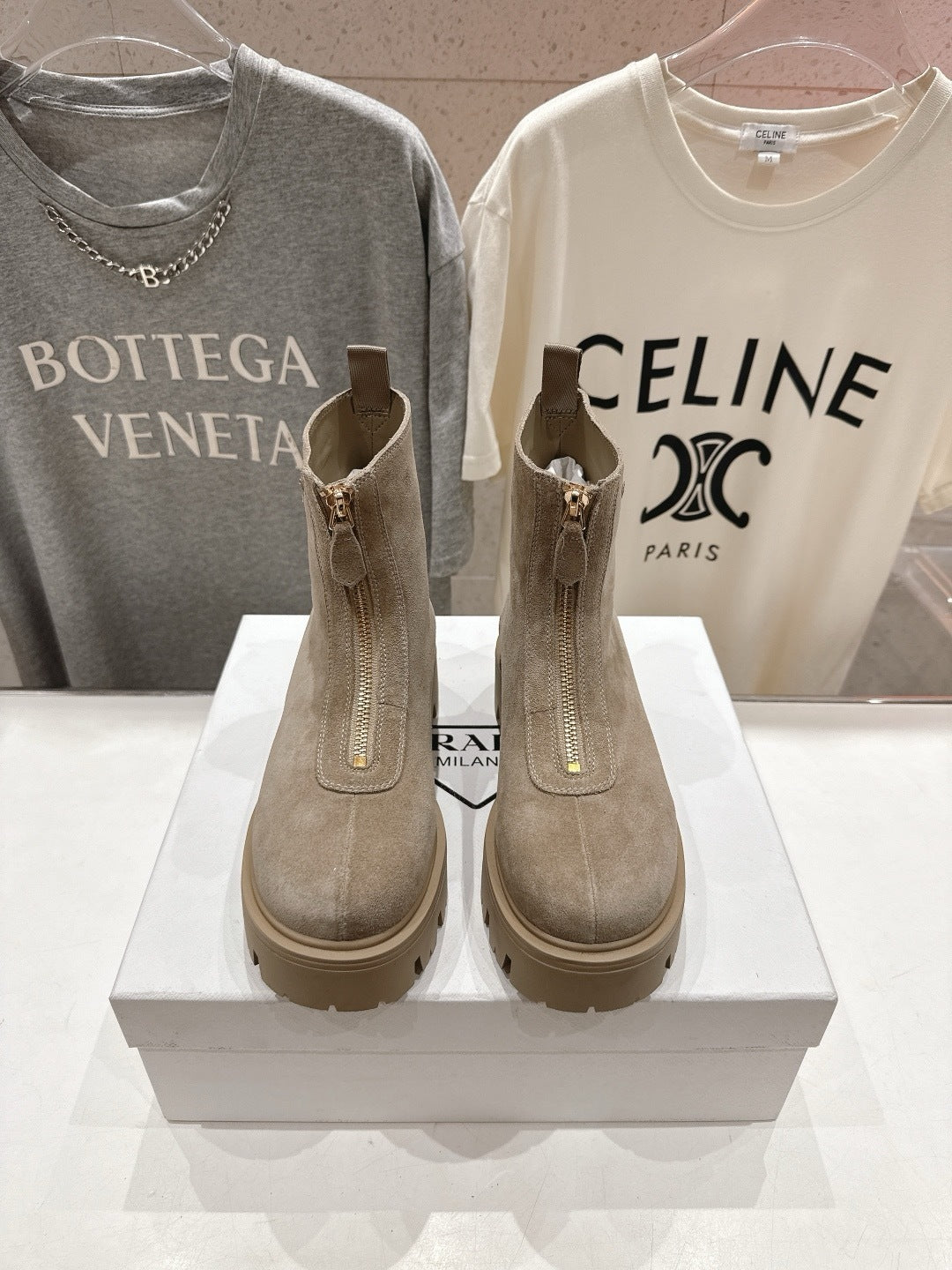 Prada Suede Boots