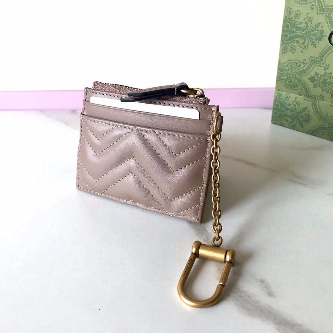 Gucci MARMONT KEYCHAIN WALLET