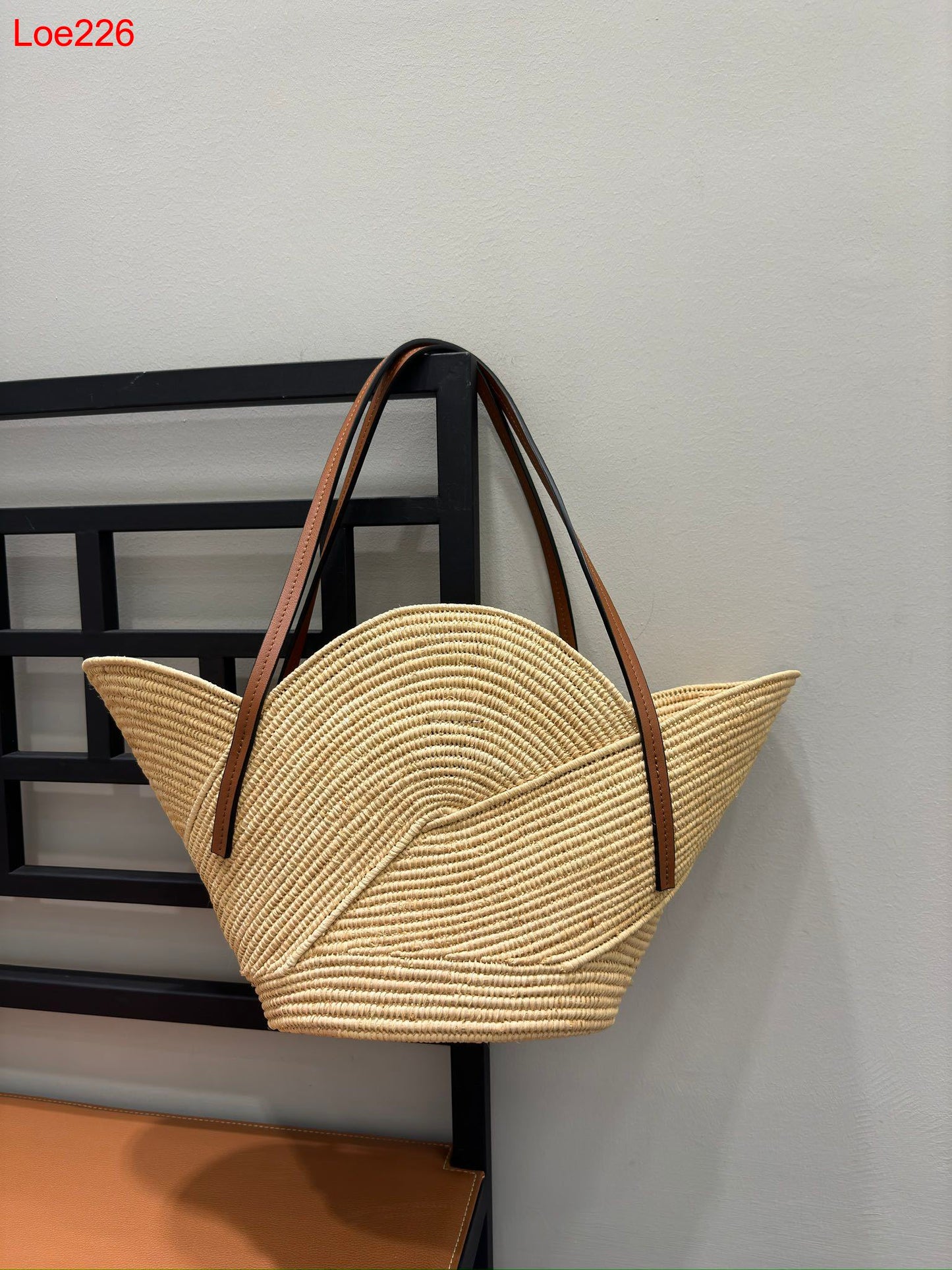 Loewe Basket Straw bag