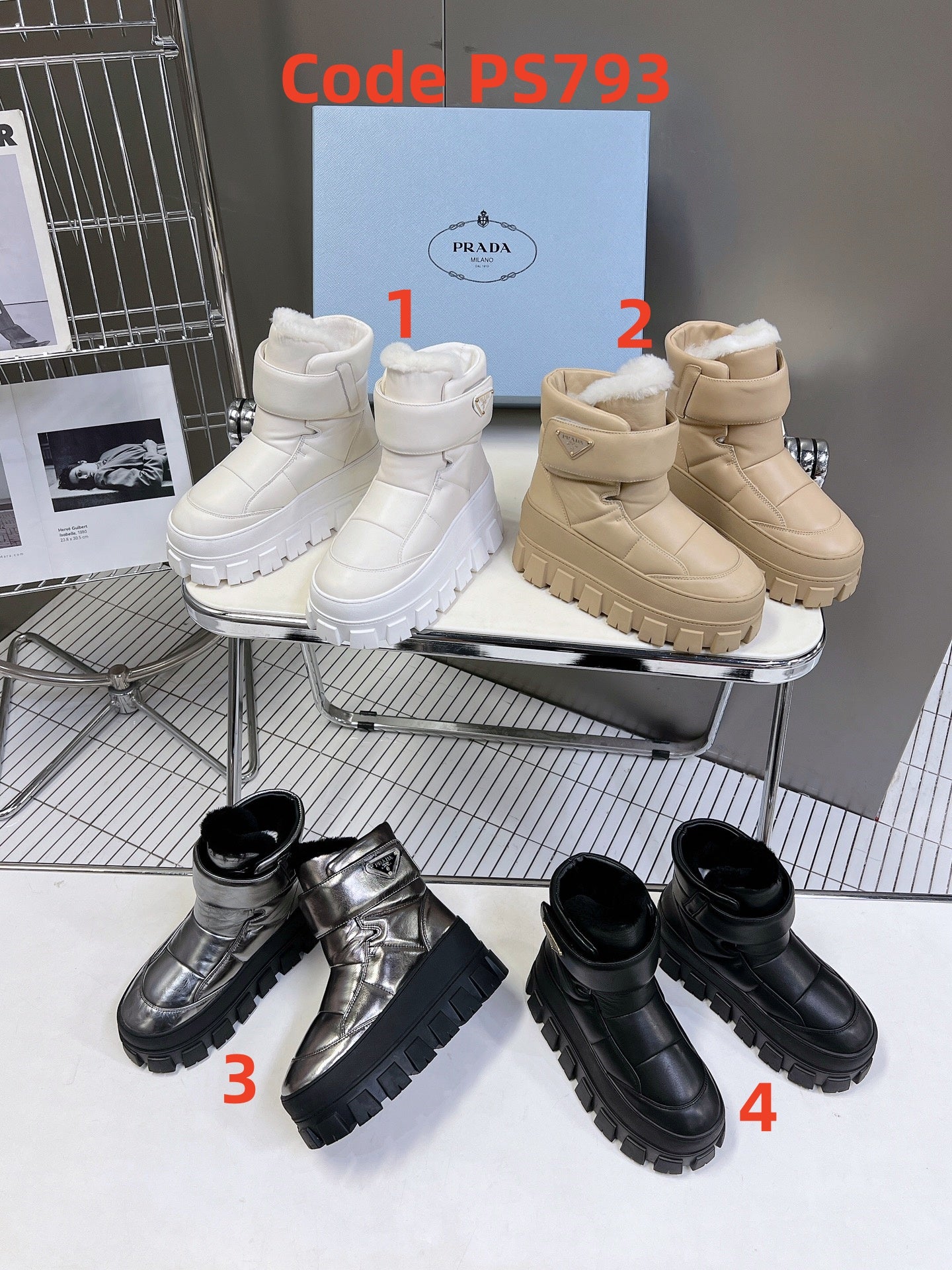 Prada Ski Boots