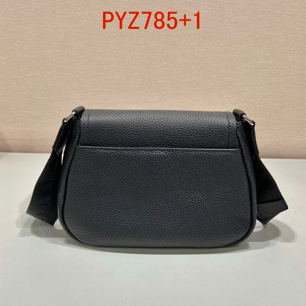 Prada leather shoulder bag