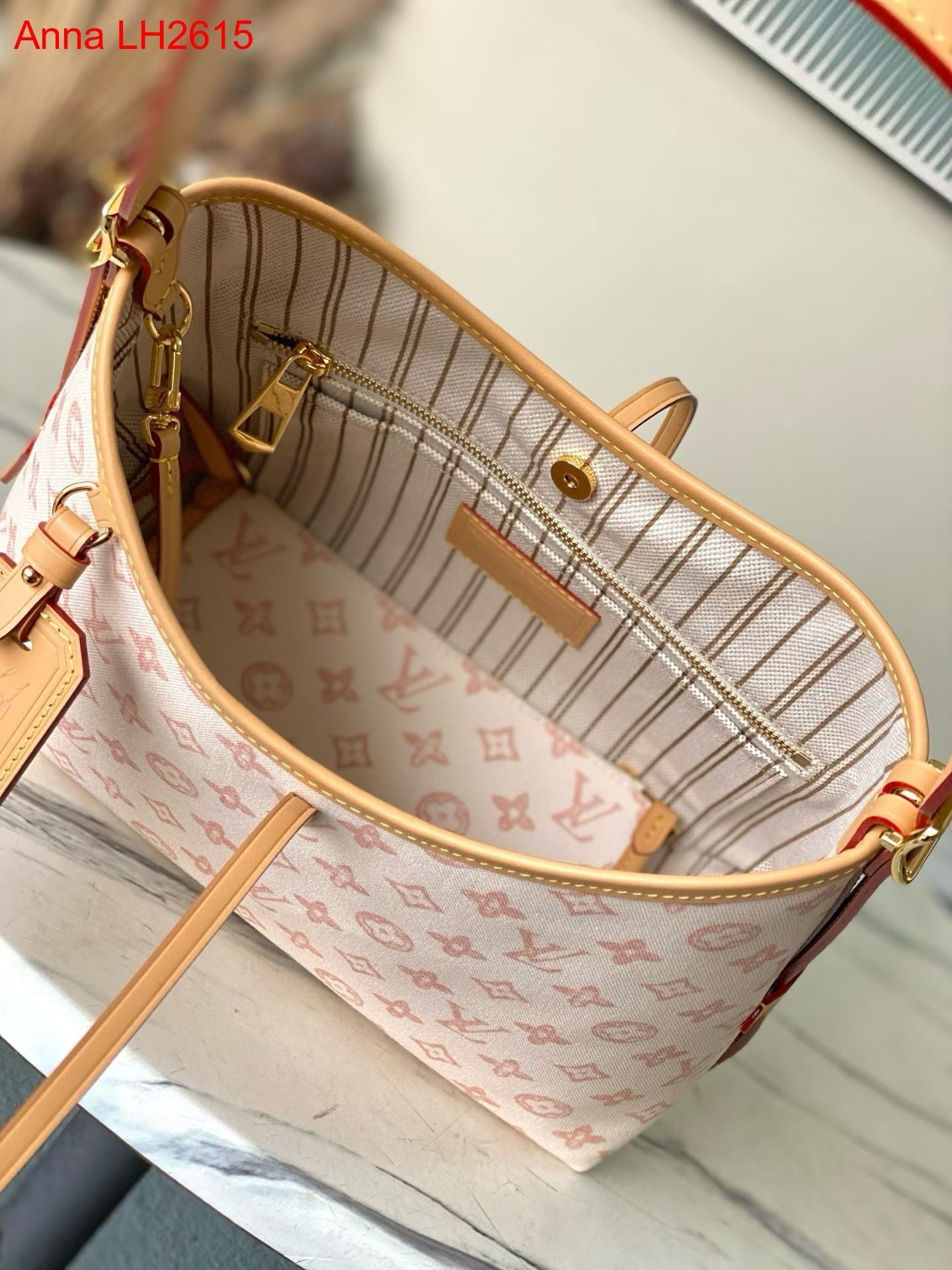 Louis Vuitton Carryall Monogram Origine canvas