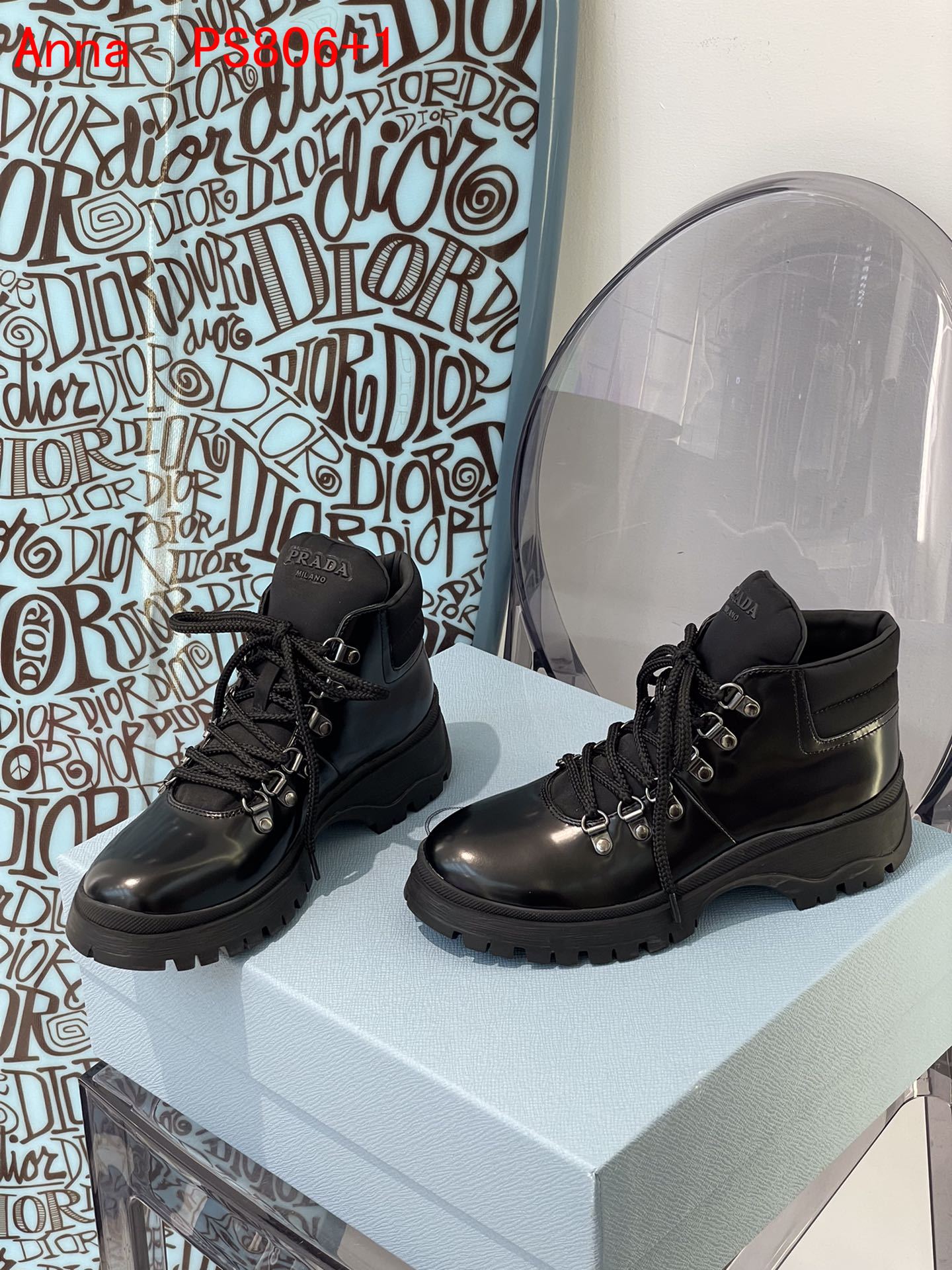Prada Combat Shoes