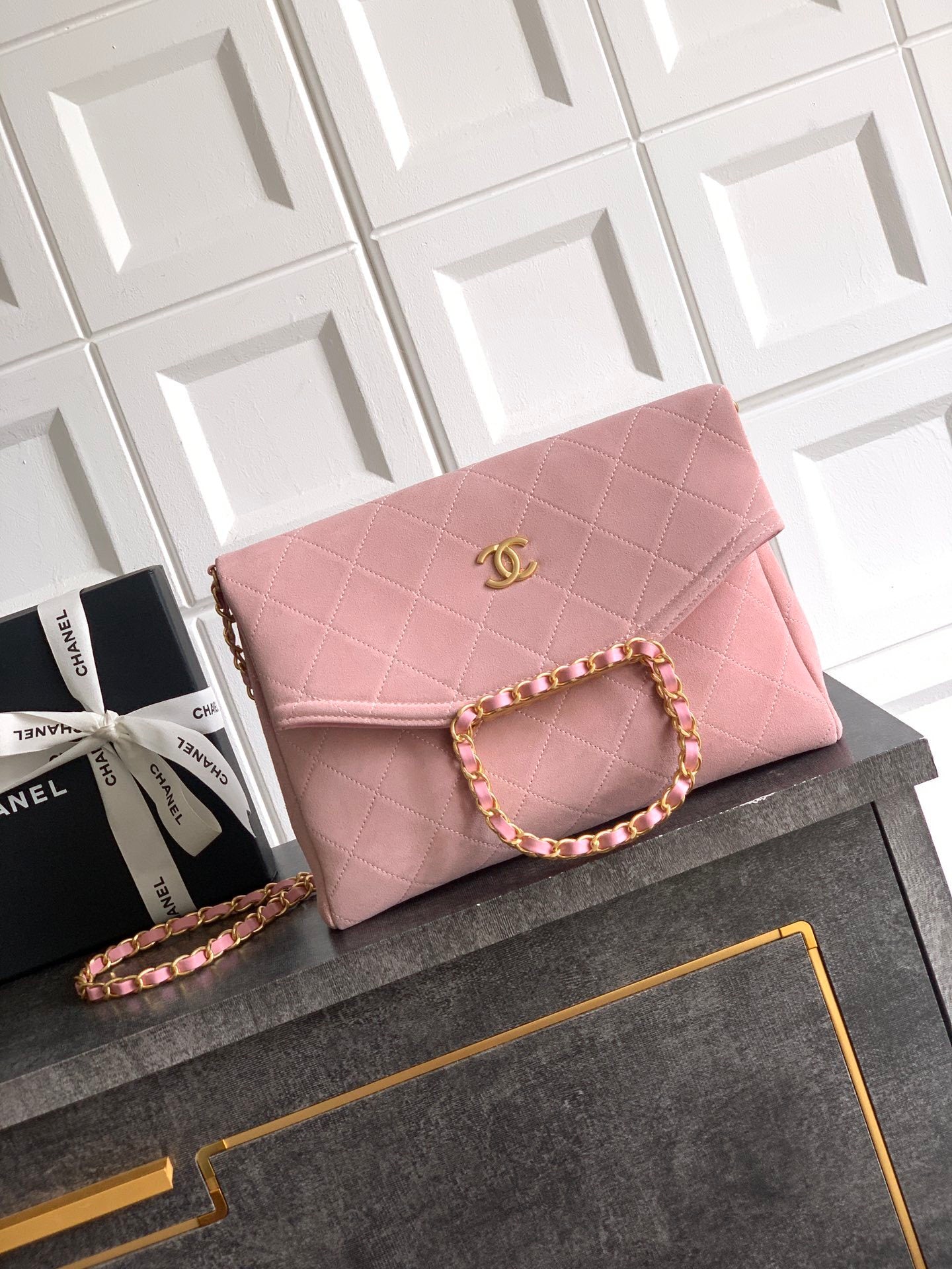 Chanel Suede Flap bag