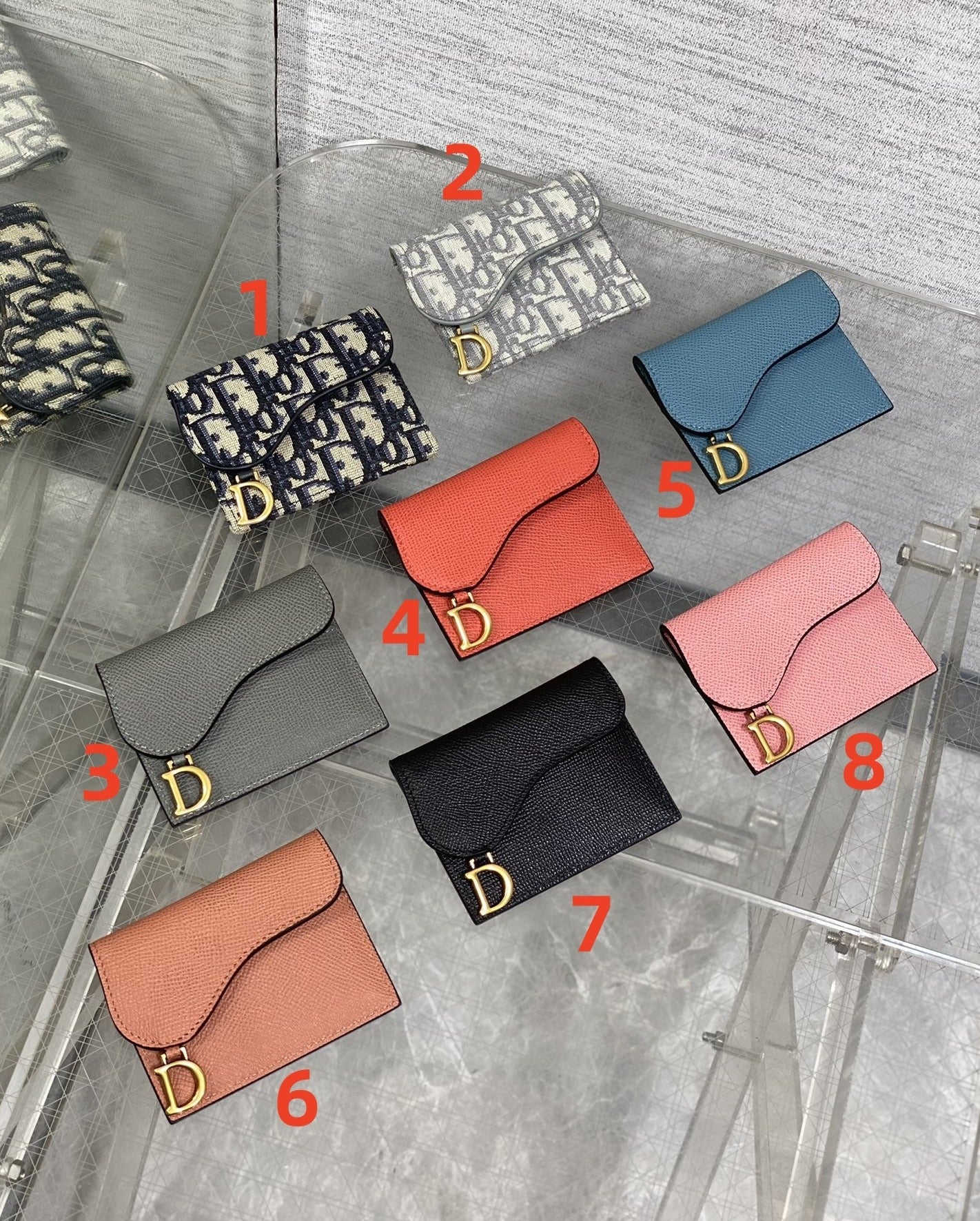 Dior Saddle Card Holder