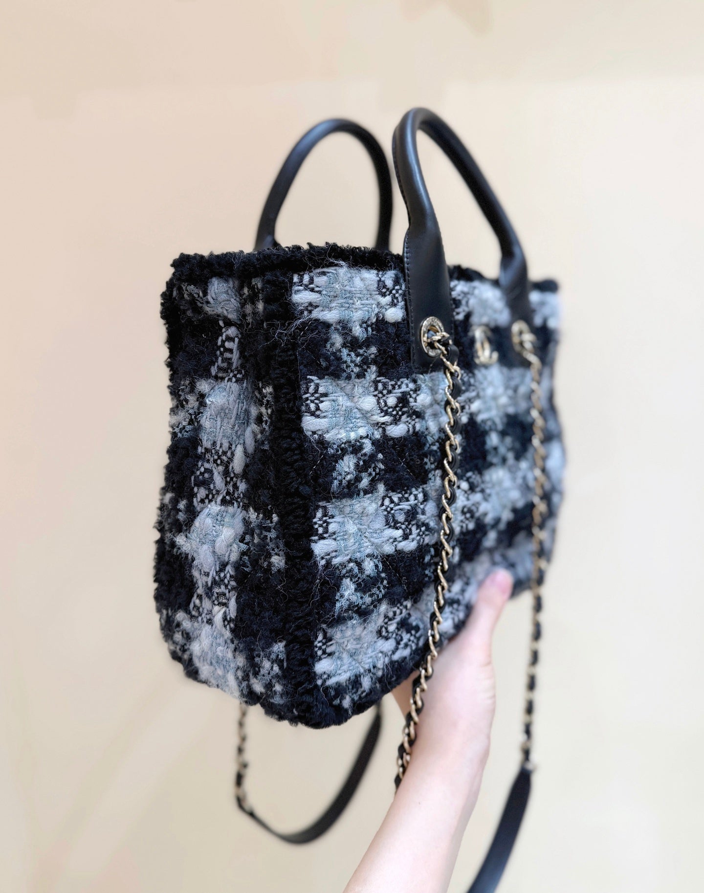 Chanel Small Tote tweed