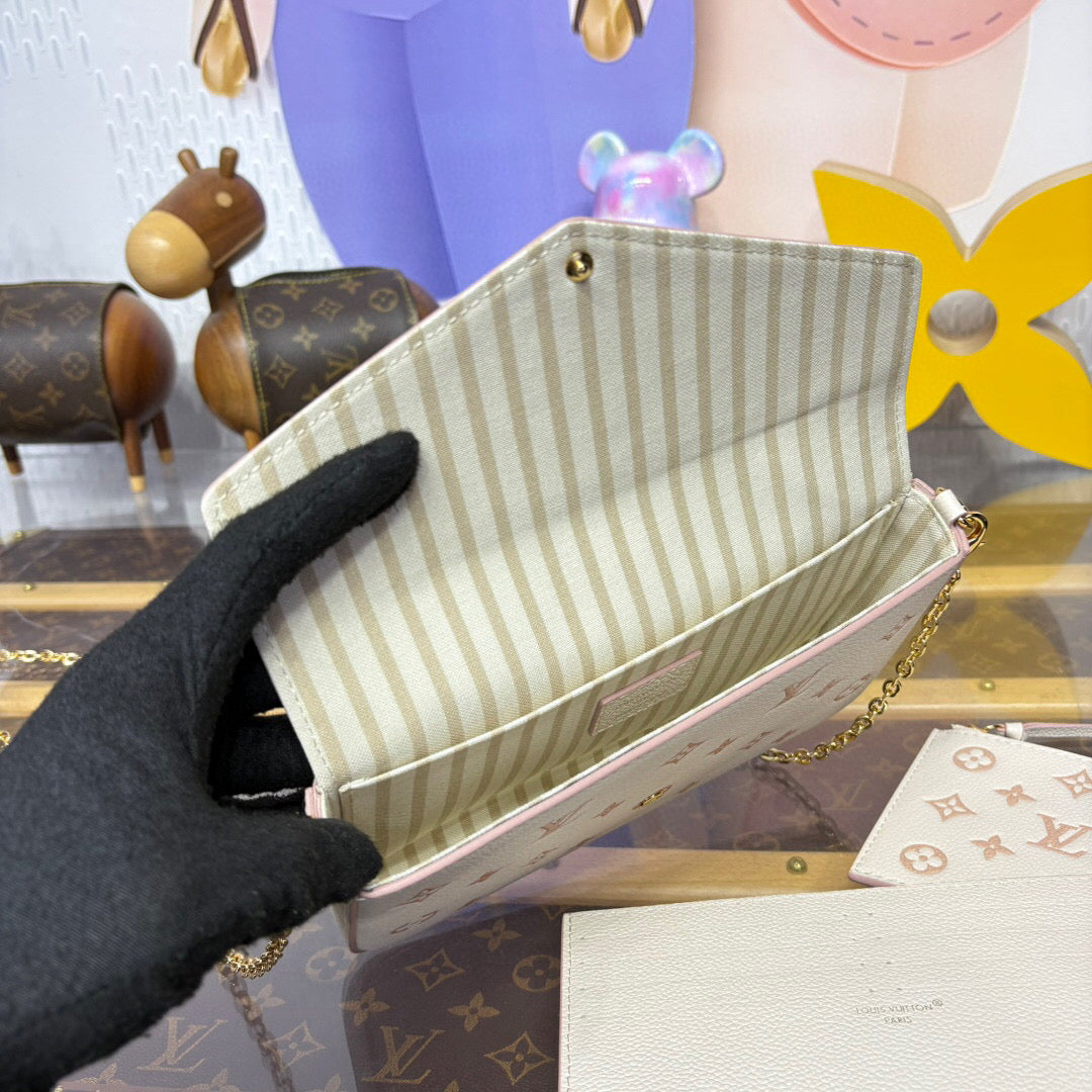 Louis Vuitton New bicolor Félicie Pochette