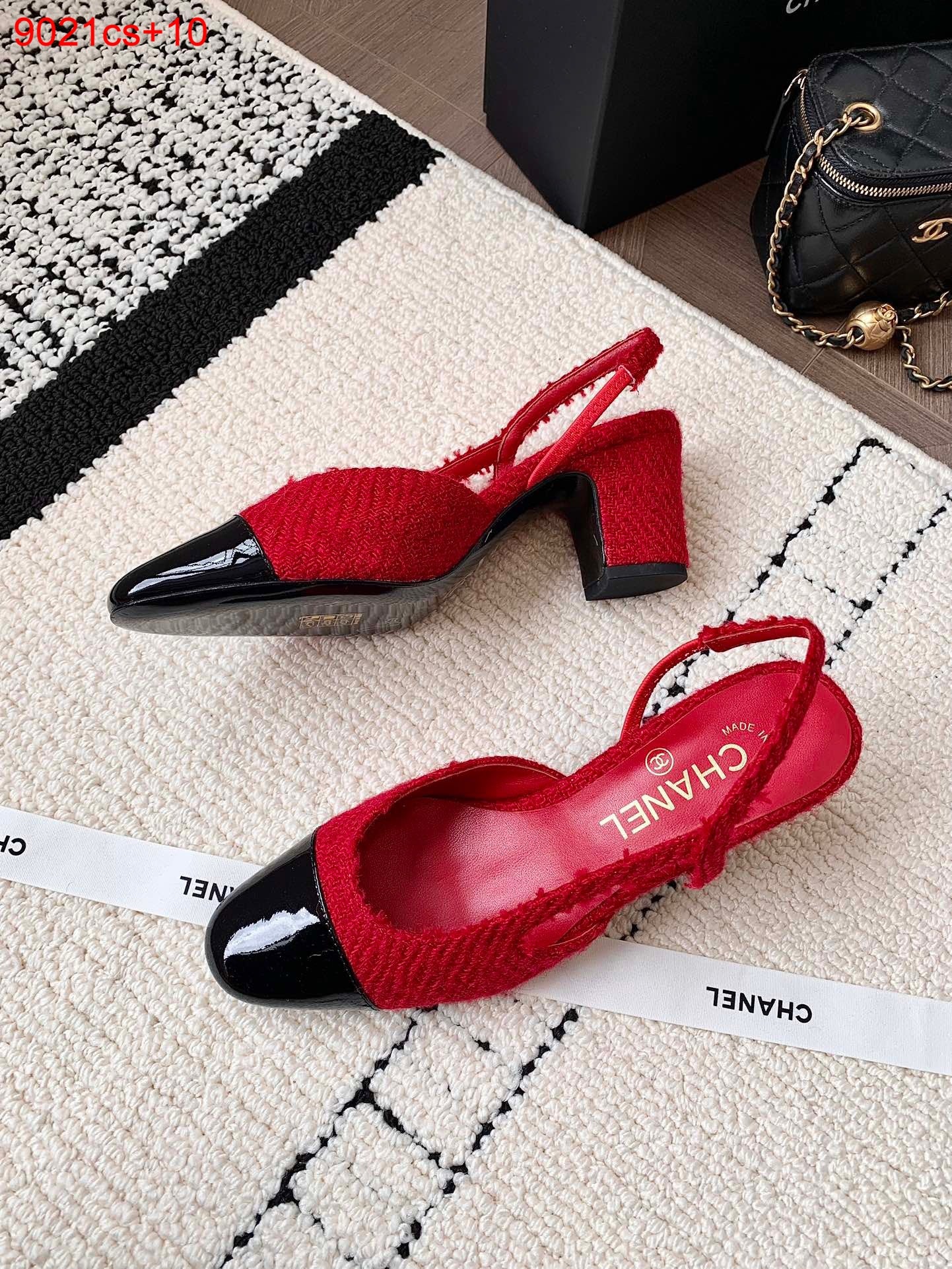 Chanel Tweed Heels