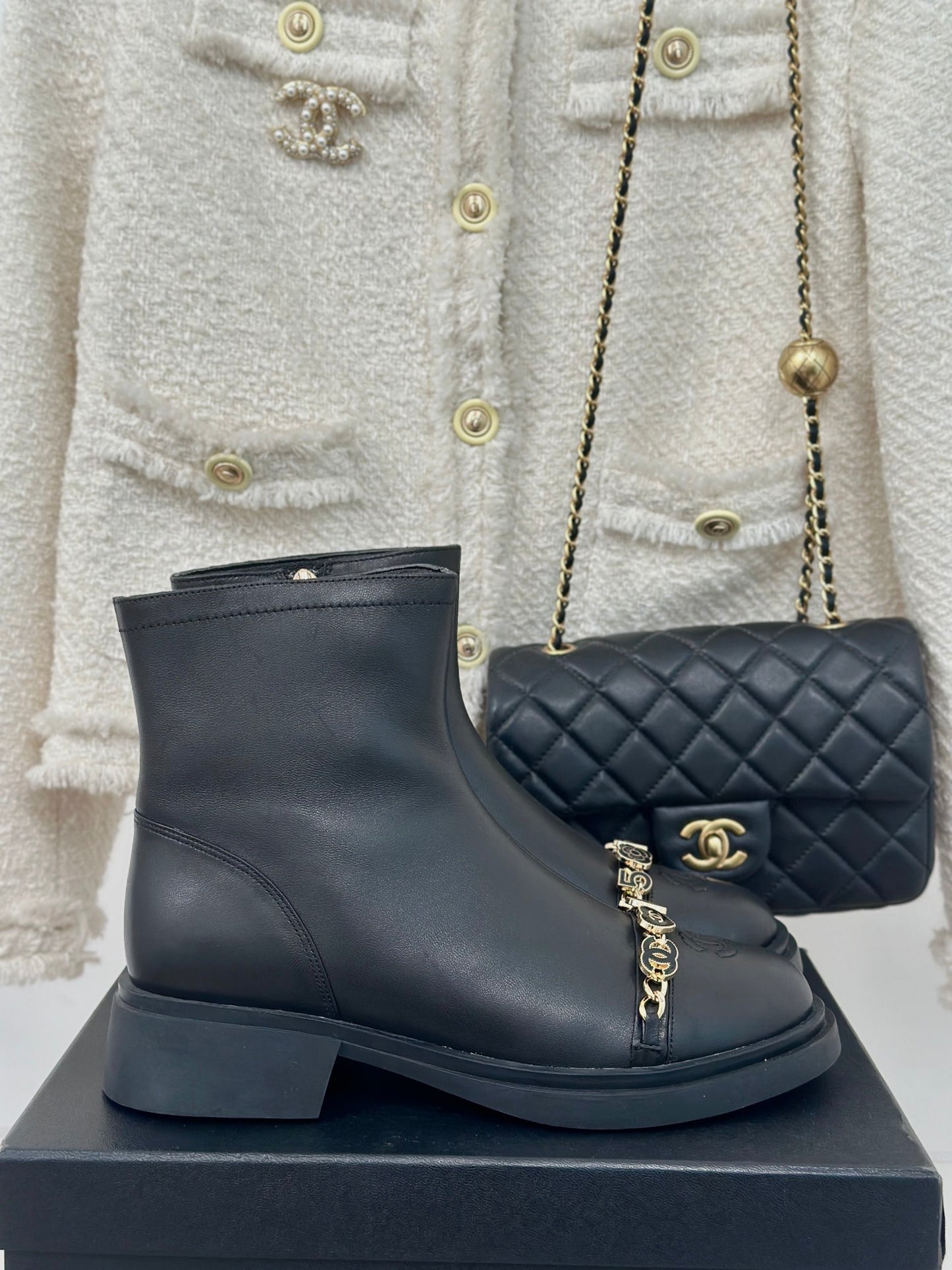 Chanel Ankle Boots