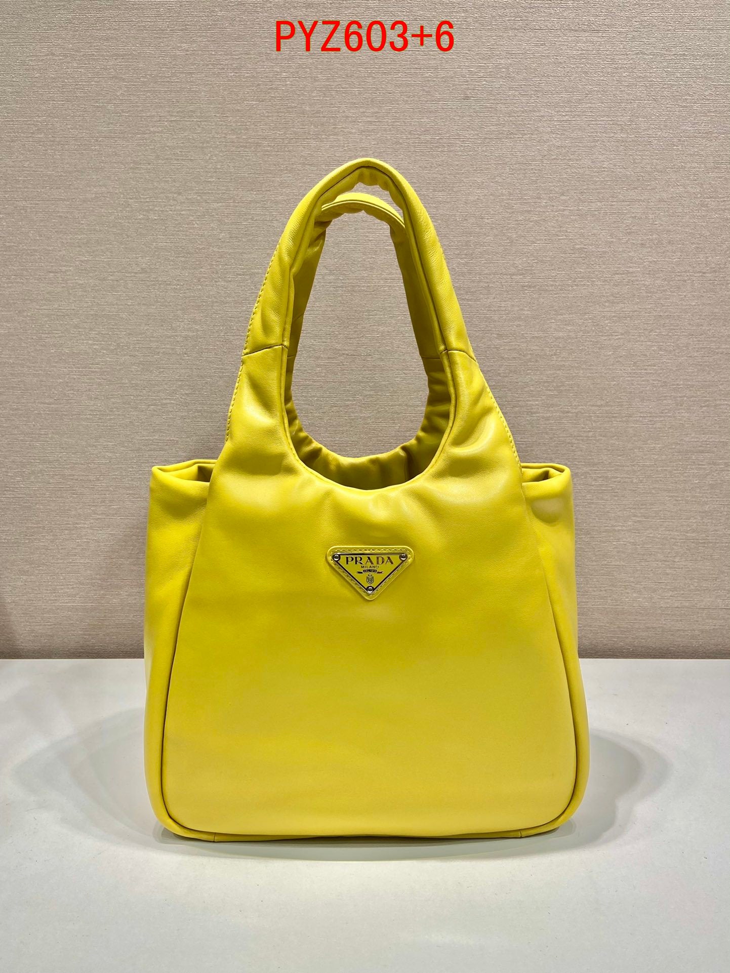 Prada Medium padded Soft nappa leather bag