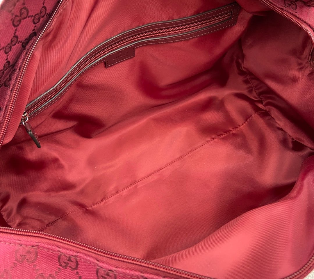 Gucci Medium Duffle bag Rosso Ancora