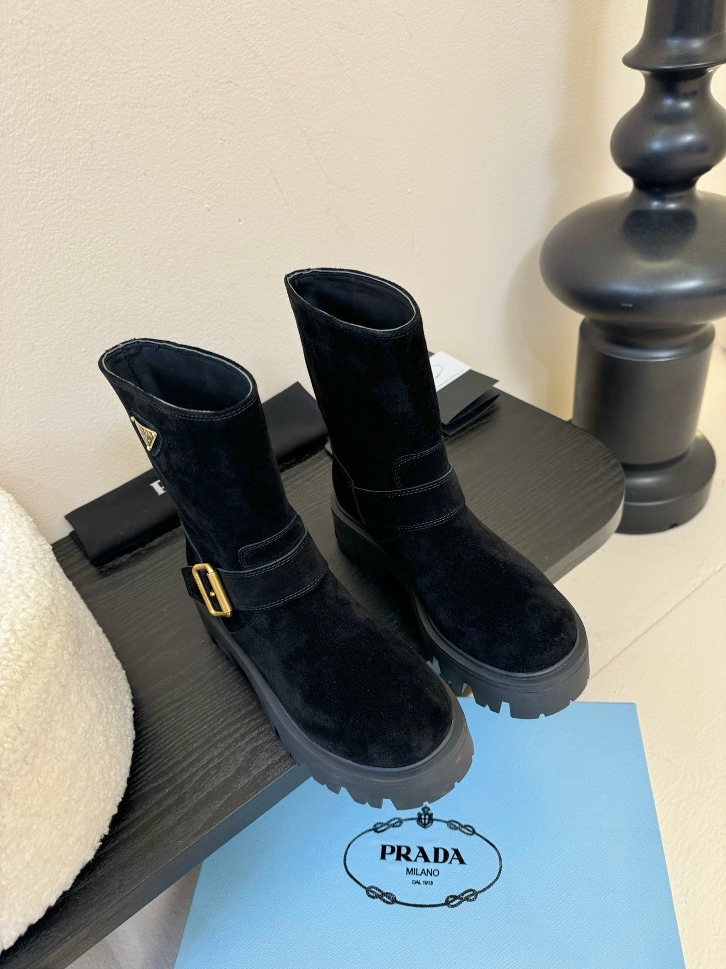 Prada Suede Boots