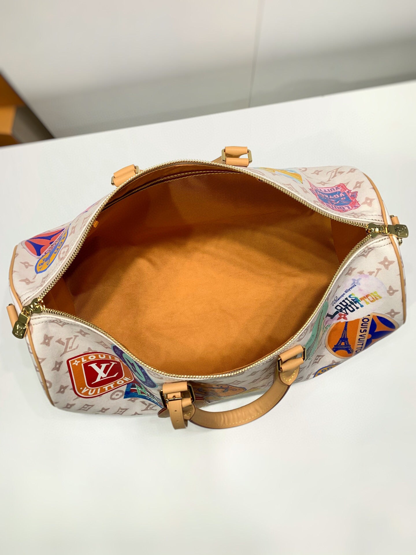 Louis Vuitton Keepall Bandoulière 45 Monogram Dune