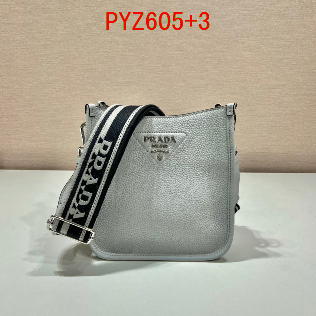 Prada Leather mini, medium shoulder bag