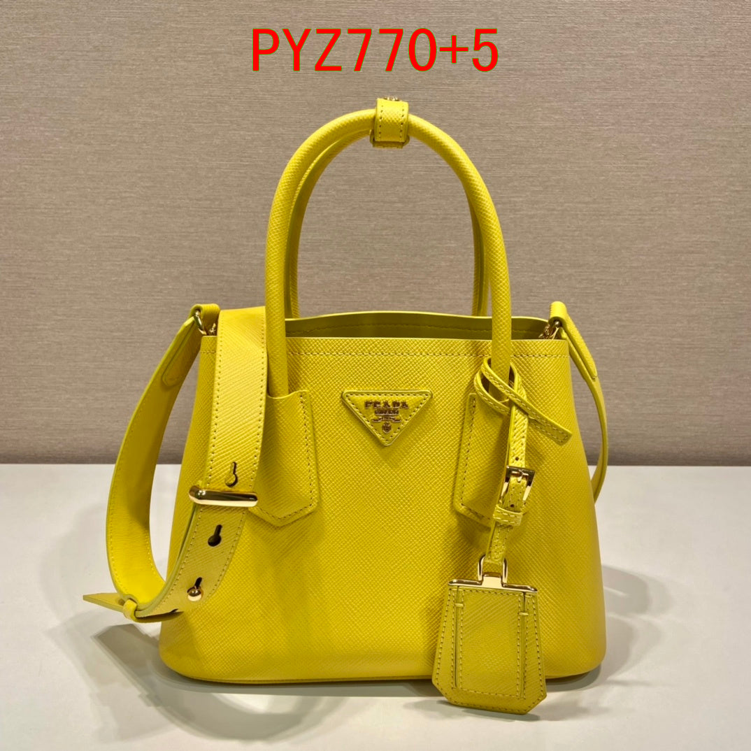Prada Saffiano Double Tote Bag