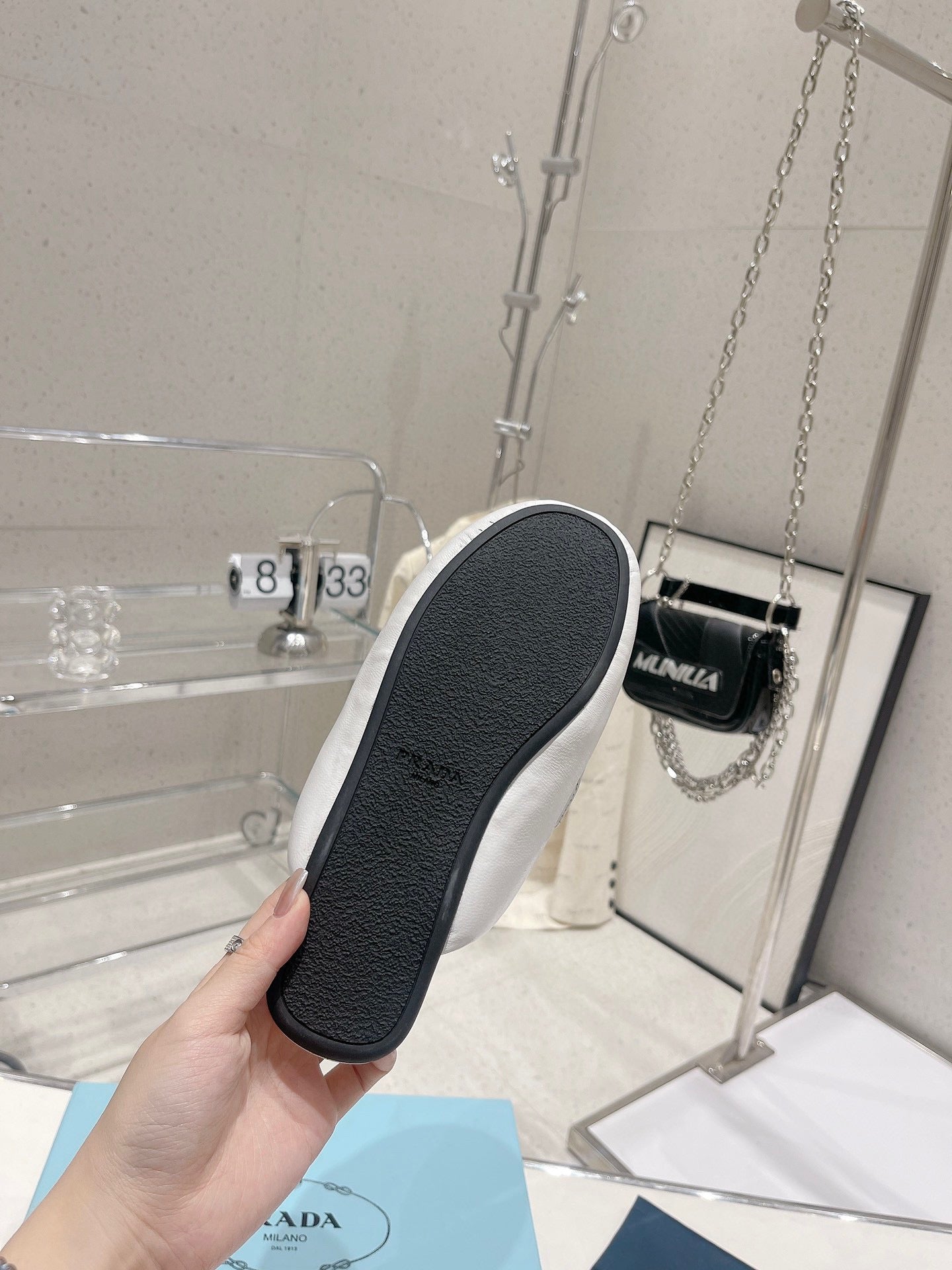 Prada Puffer Slides