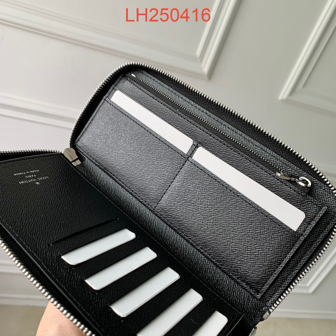 Louis Vuitton Zippy Wallet Vertical Monogram Eclipse