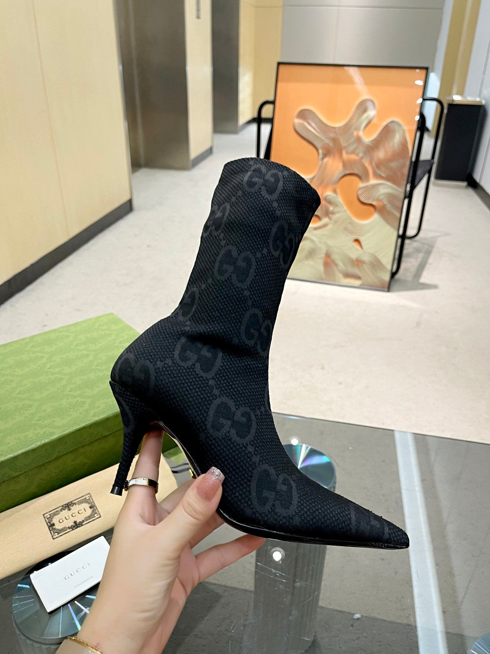 Gucci Ophidia Socks Boots