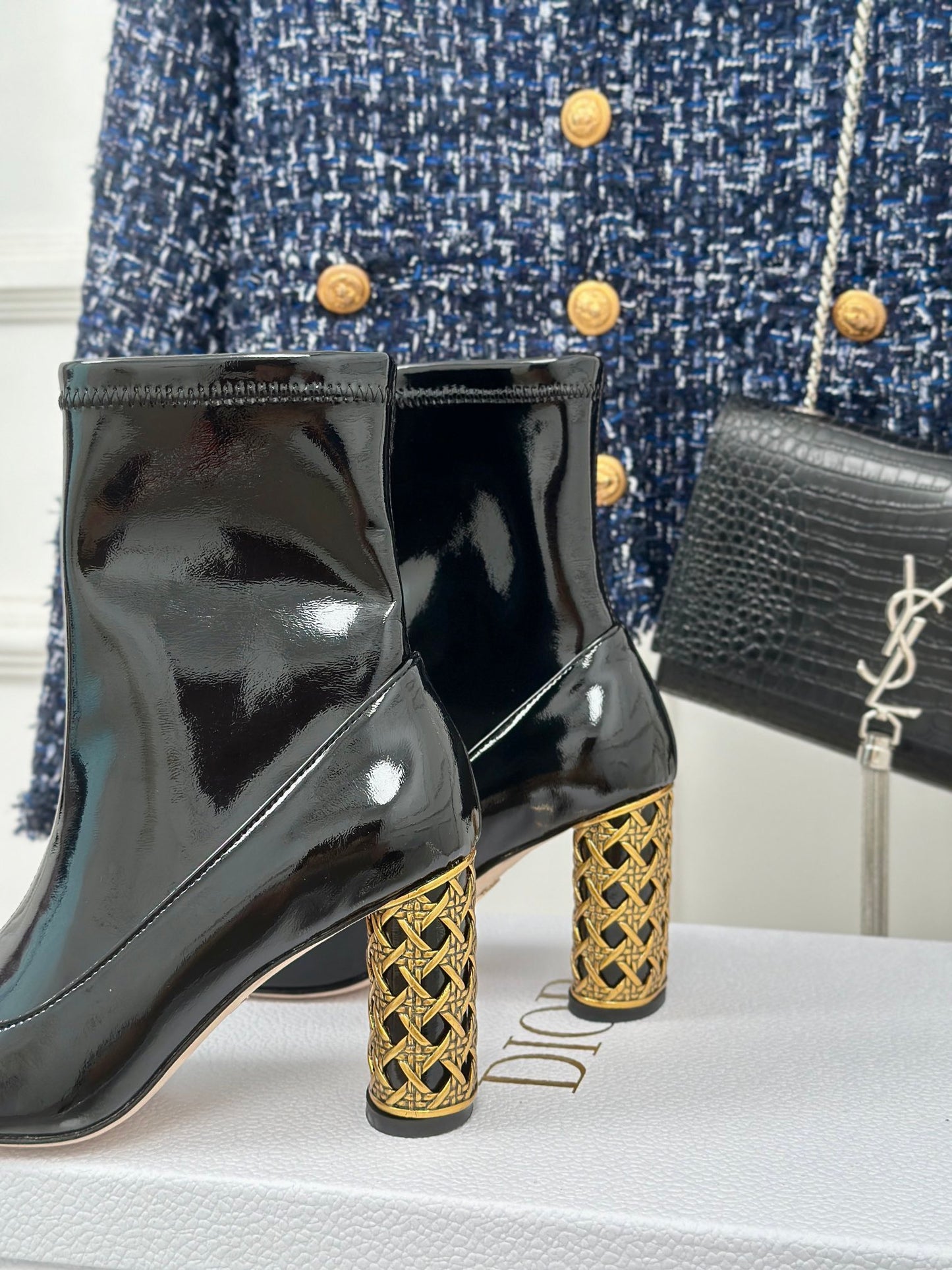 Dior Heels Boots leather