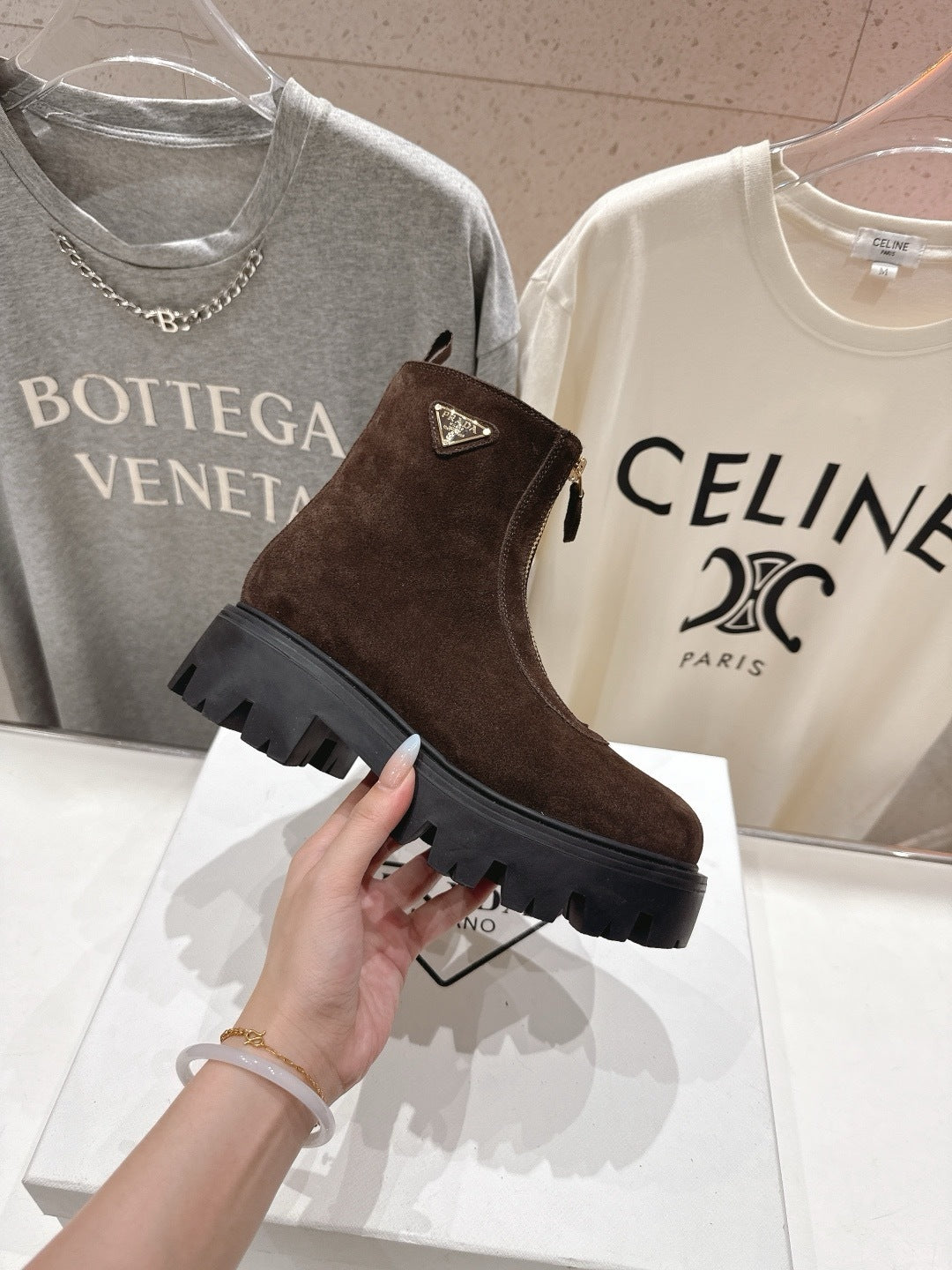 Prada Suede Boots