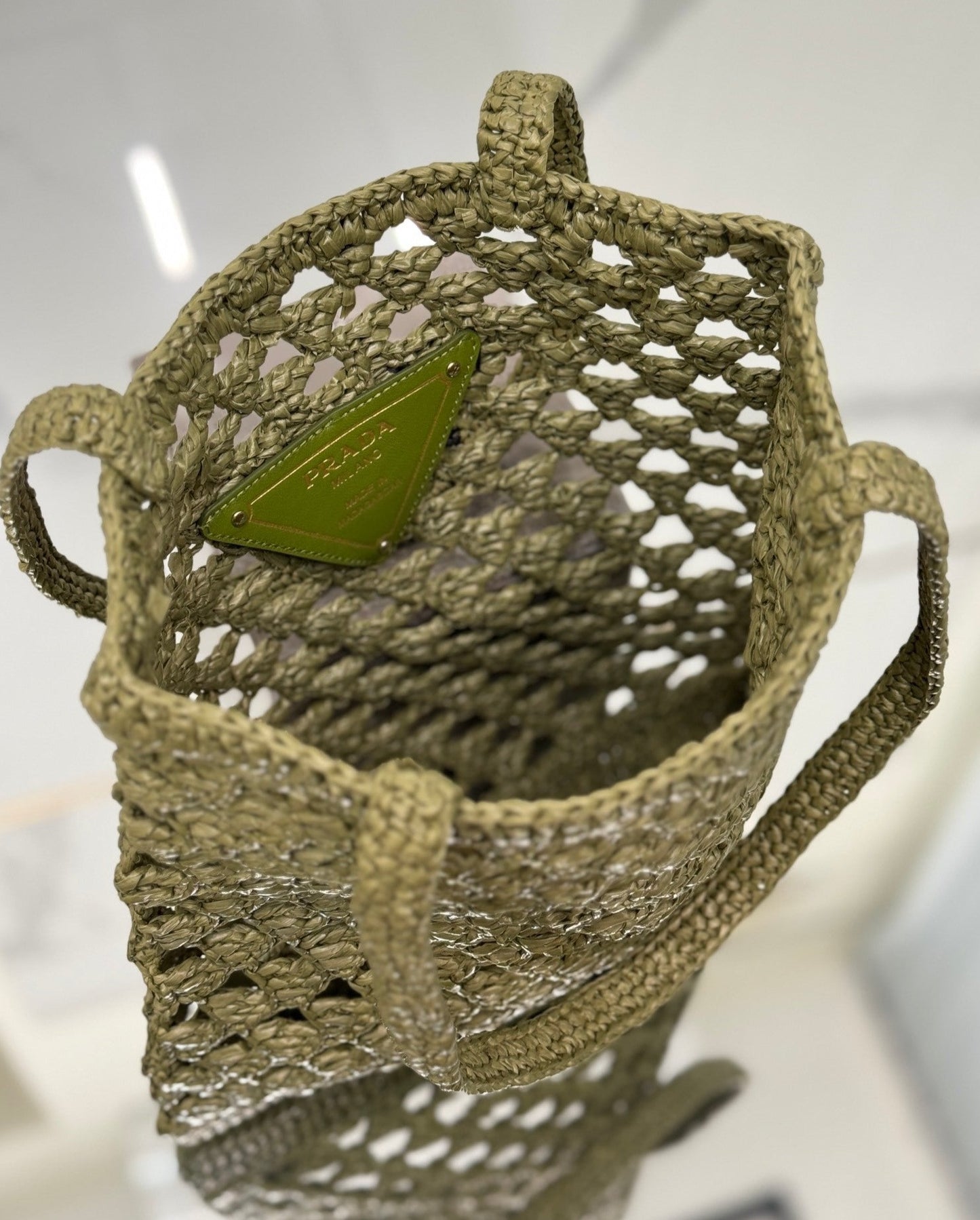 Prada Straw bag