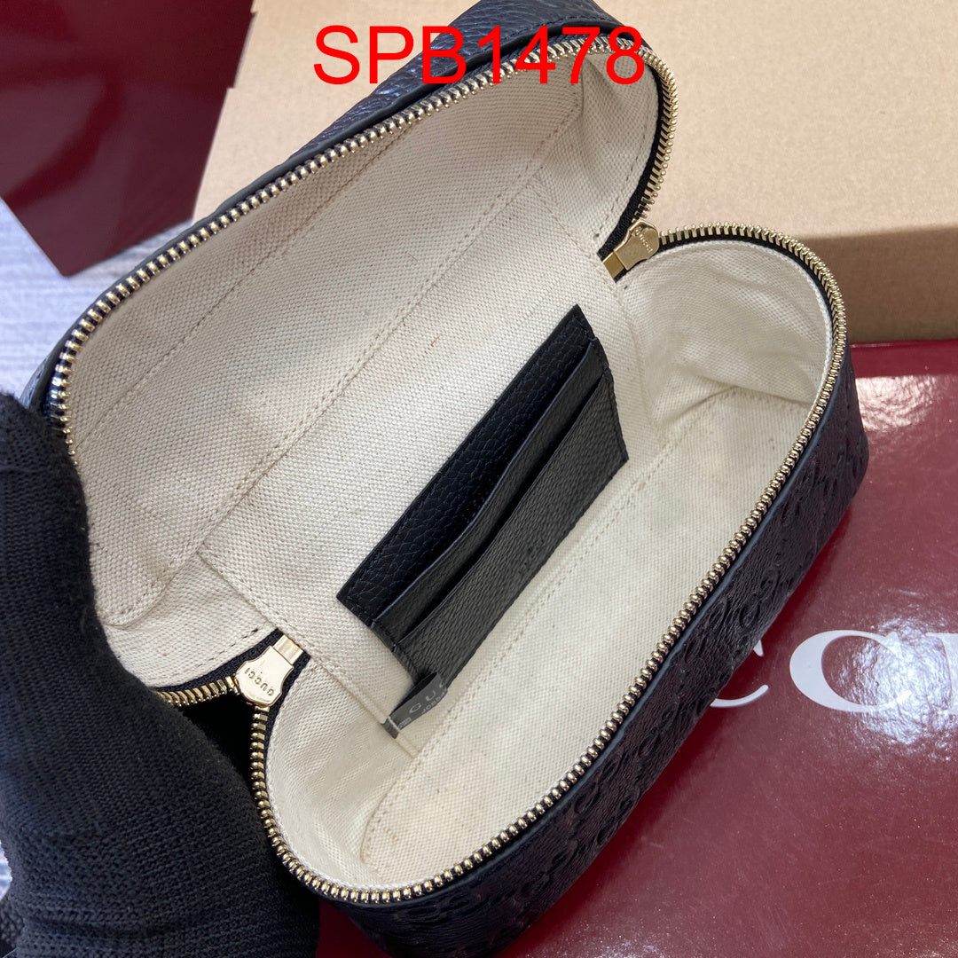 Gucci Emblem Mini Cosmetic bag